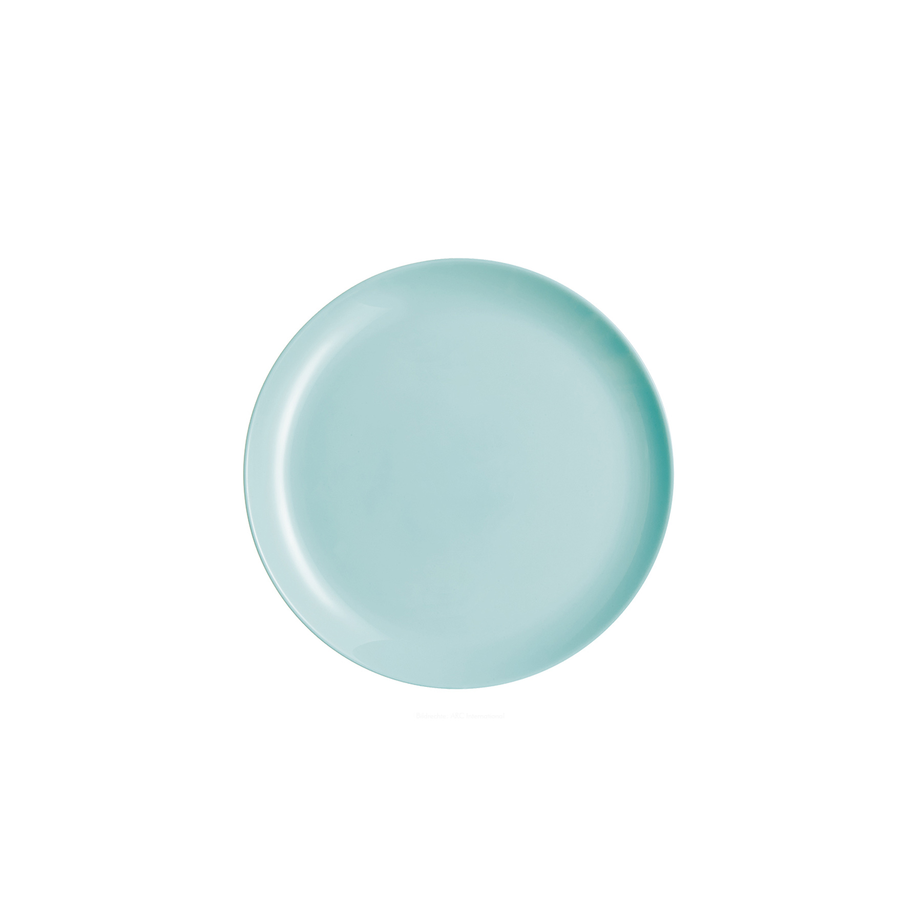 Luminarc, Diwali : Light Turquoise - Coupteller flach 19 cm