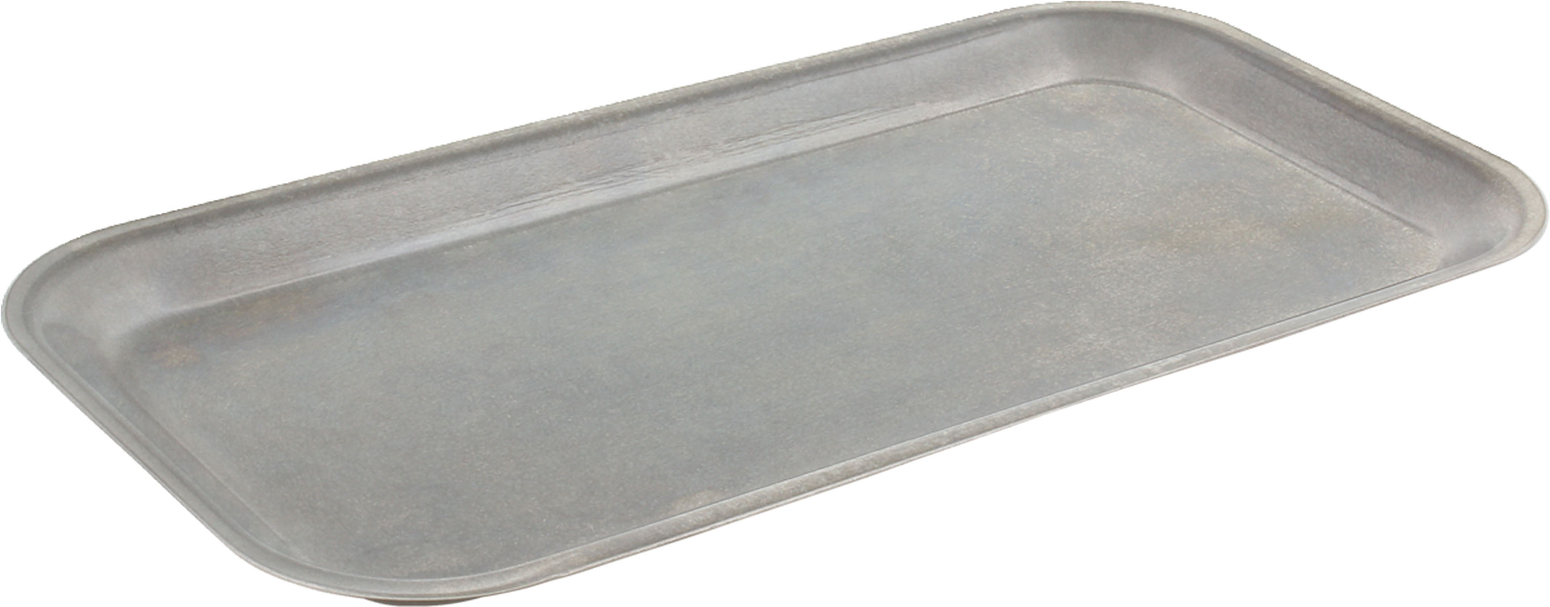 Playground, Edelstahl - SPOTLIGHTS : Platte, rechteckig, silberfarben, 26 x 14 cm