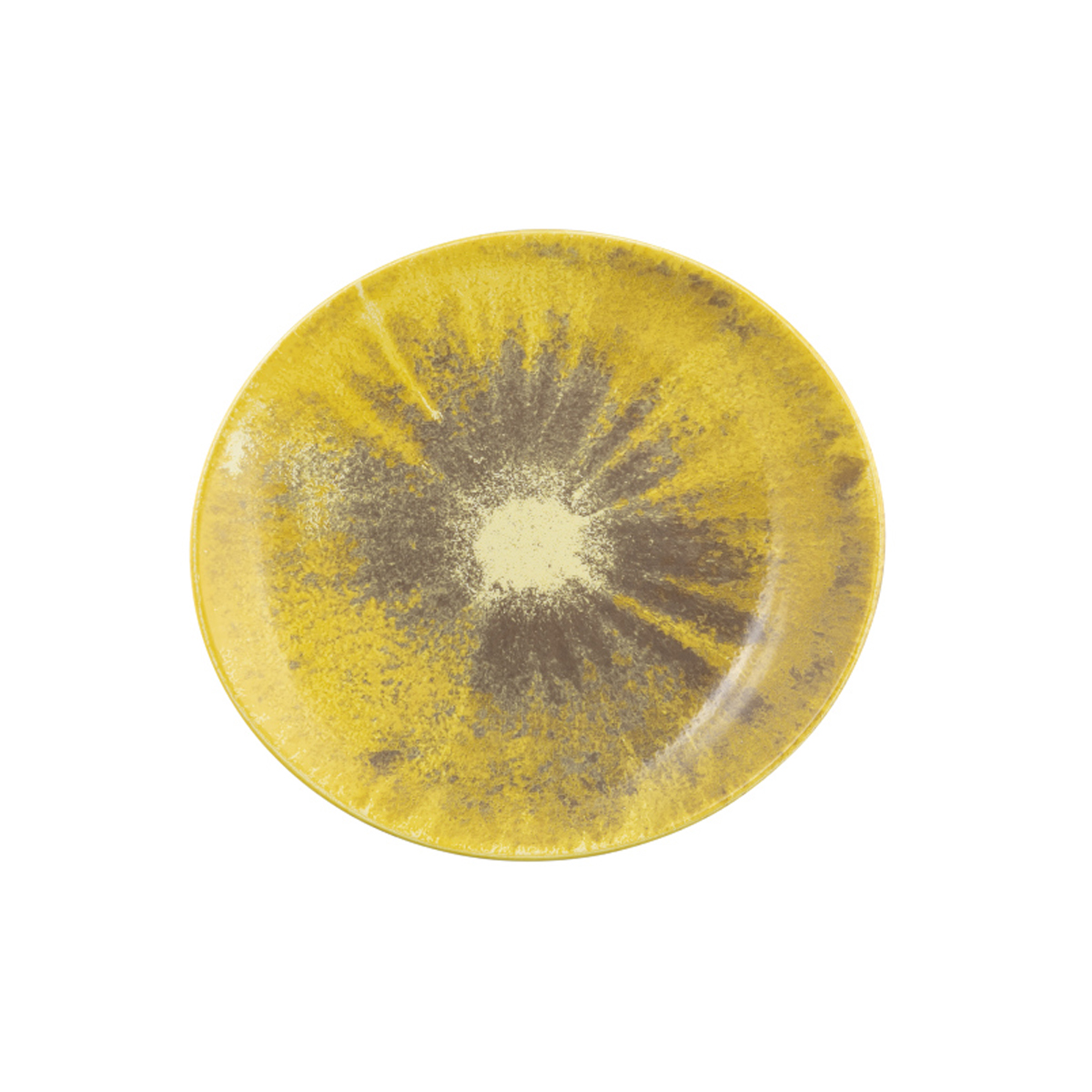 Seltmann Weiden, Modern Life : 58268 Batik Kurkuma - Speiseteller oval 5195, 25 cm