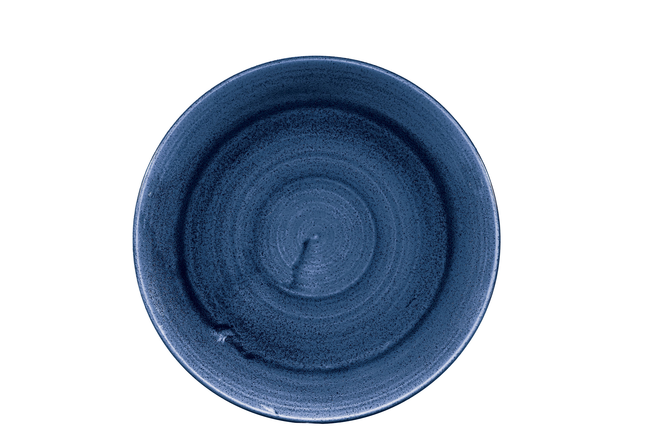 Churchill, Stonecast Patina : Cobalt Blue - Teller flach Coup, 28,8 cm