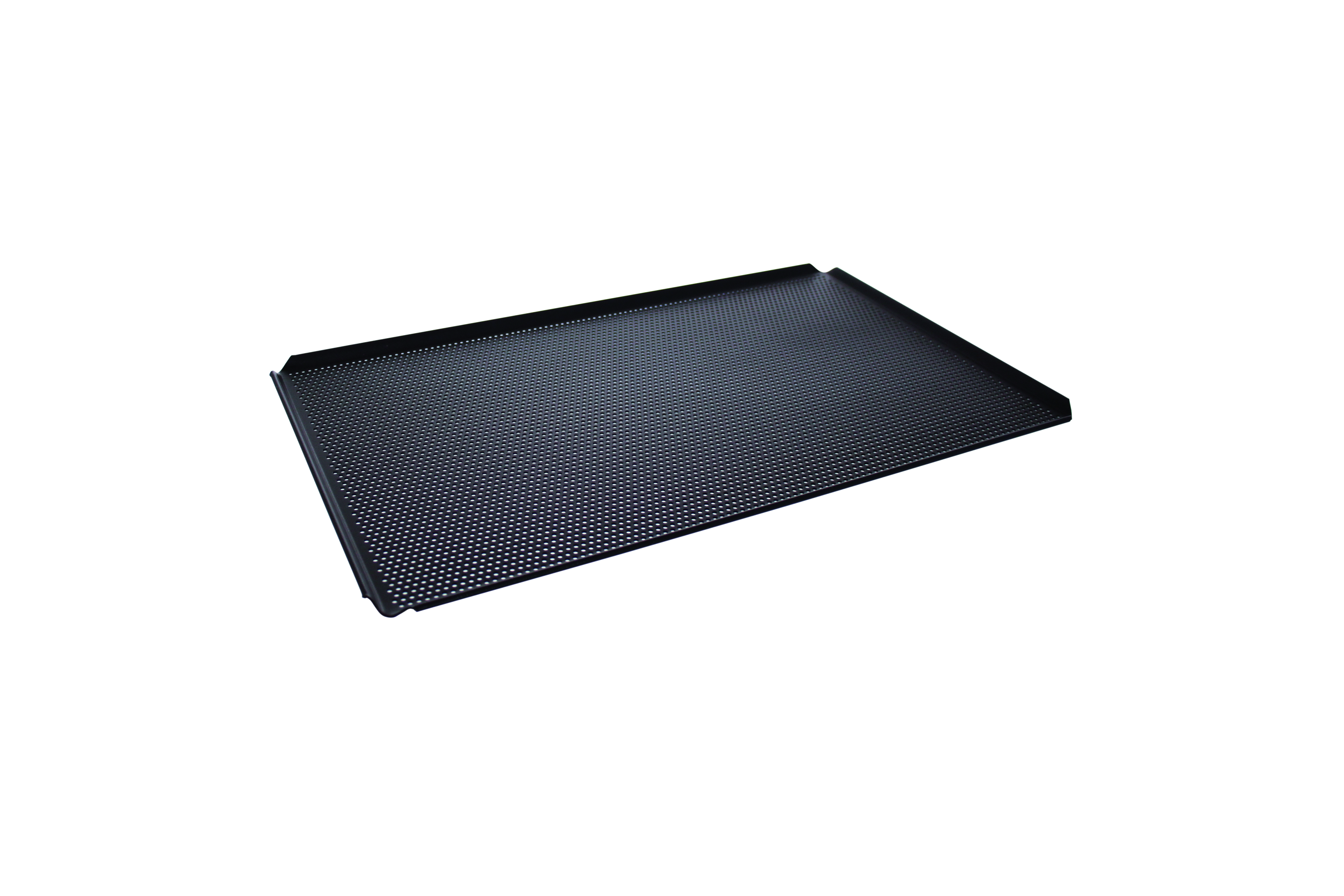 Lochblech TYNECK schwarz, 4 Seiten 45°, Lochung 3 mm, 600 x 400 mm