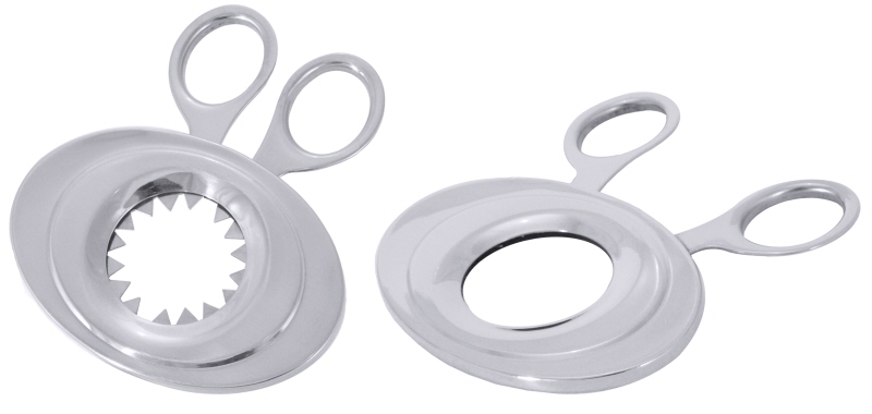 Eierköpfer, Edelstahl, D: 3,5 cm, B: 9 cm