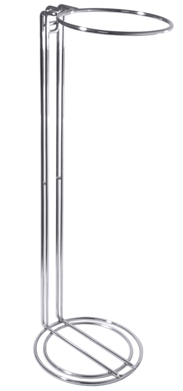Sektkühlerständer, universell, verchromter Stahldraht, H: 75 cm