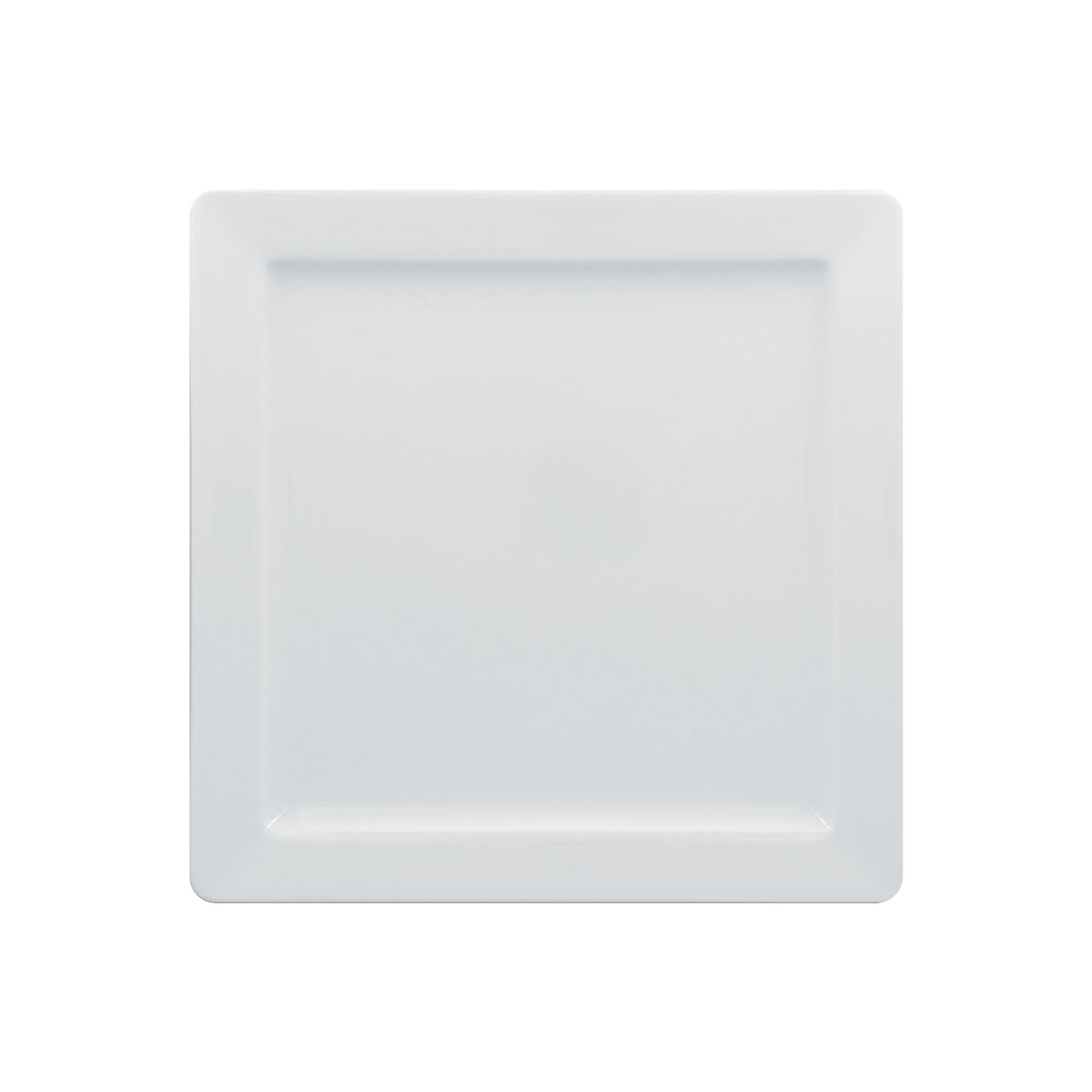 Teller/ Platte quadratisch, uni, weiss, 27,1 x 27,1 x 2,3 cm