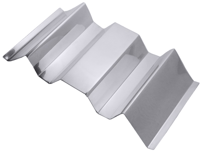 Hot Dog Ablage, 2 Fächer, Edelstahl, 24,5 x 13 x 3,5 cm