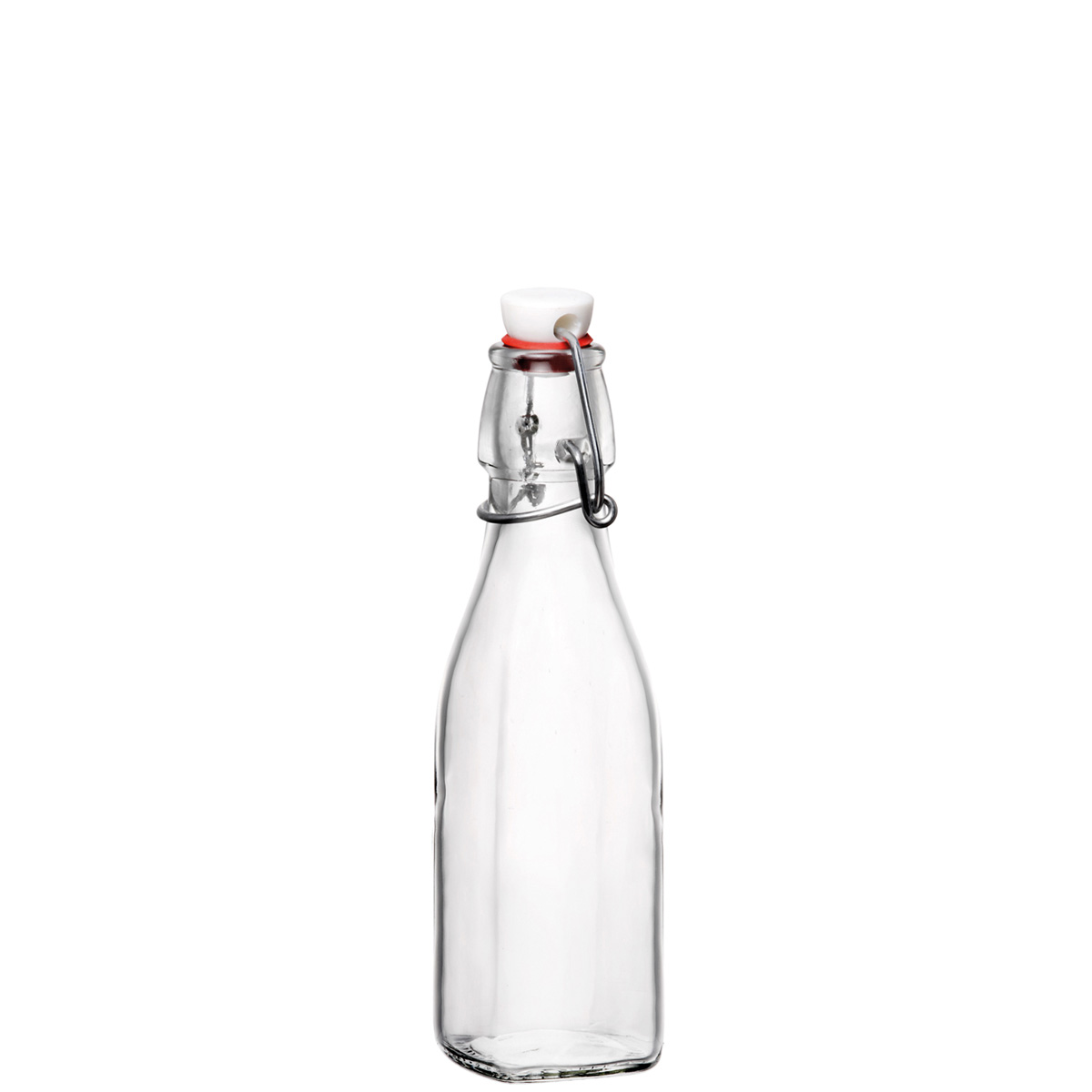 Bormioli, Swing - Flasche m. Bügelverschluss, 6,4 x 19,2 cm/ 0,25 ltr.