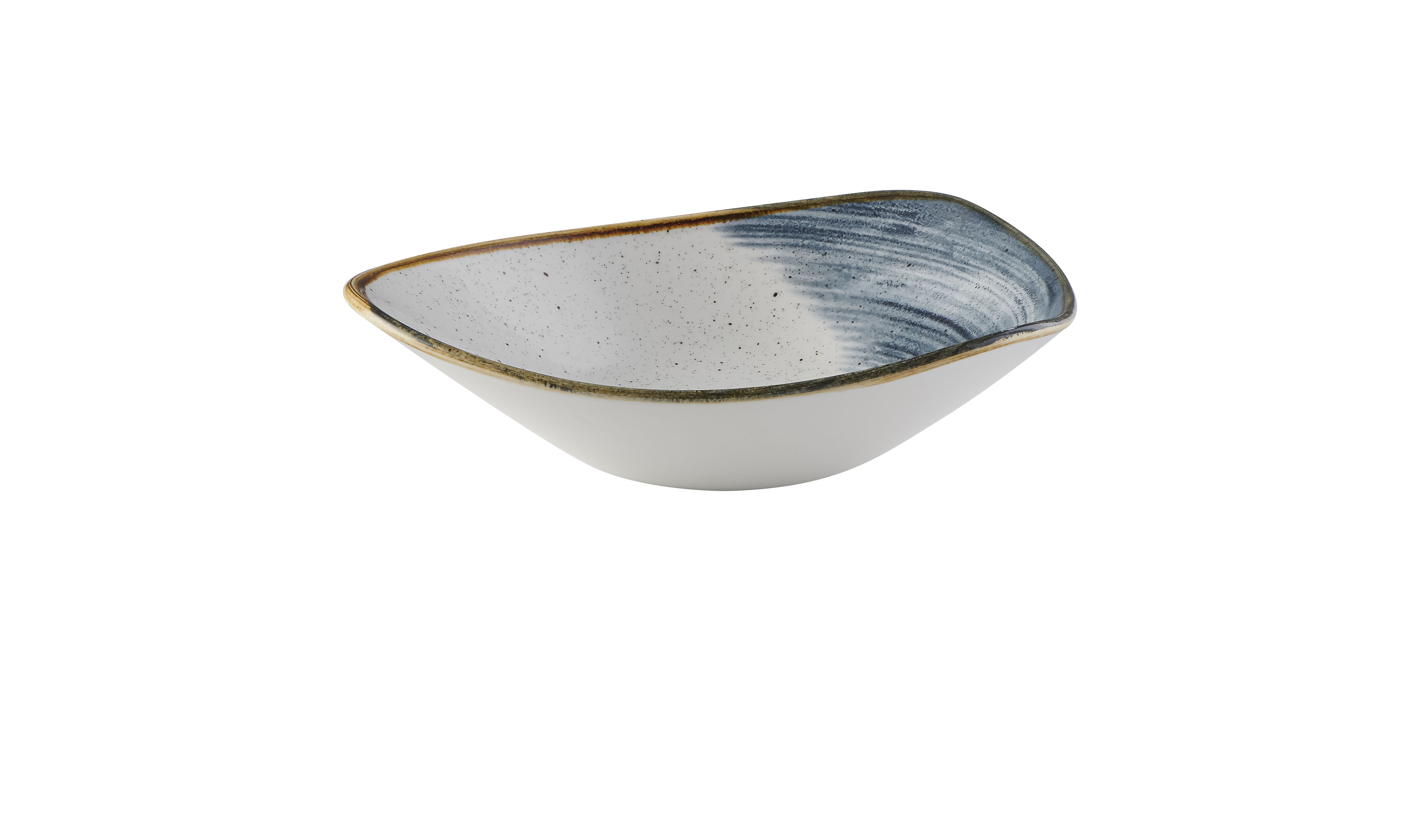 Churchill, Stonecast Accents : Blueberry - Schale dreieckig, 23,5 cm/ 0,6 ltr.