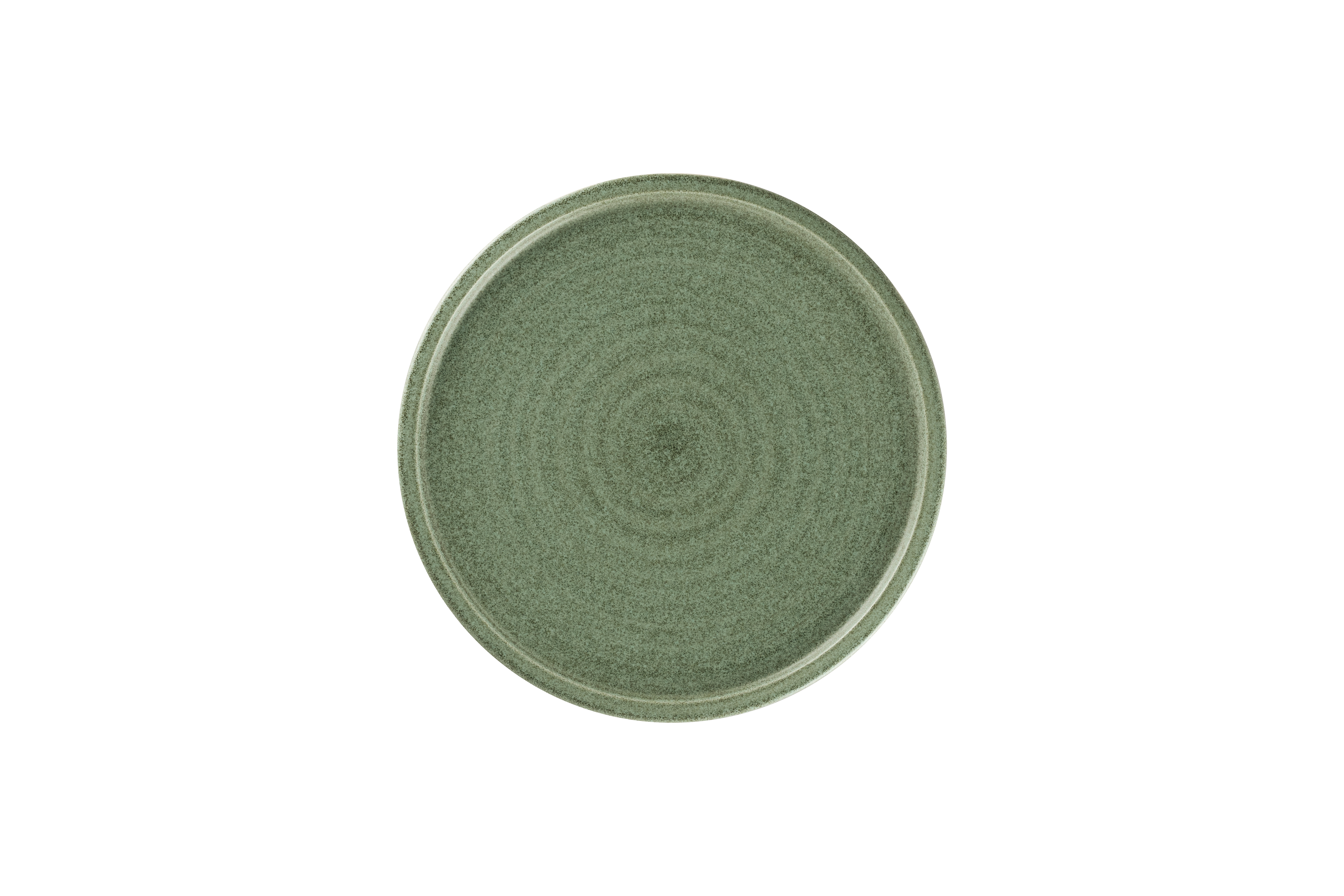 RAK, Ease Selva : Dark Green - Teller flach Coup, 23,8 x 2,2 cm