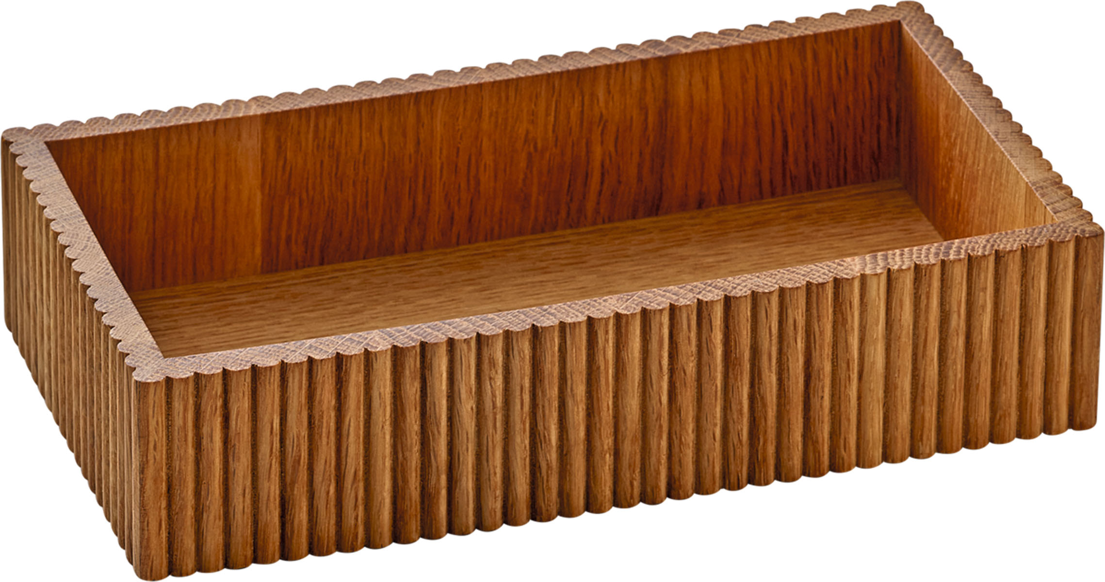 Playground, Holz - CESTO : Korb, Eiche, 21 x 11 cm