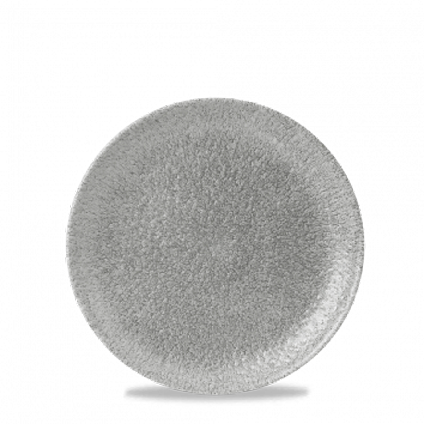 Churchill, Raku : Jasper Grey - Teller flach Coup, 16,5 cm