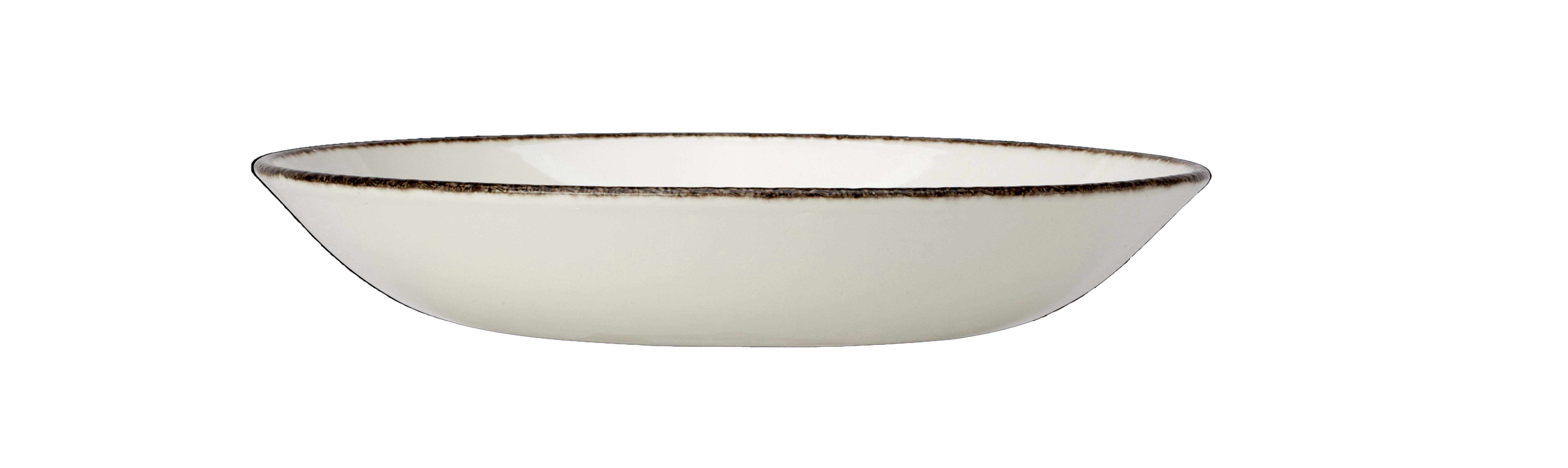 Steelite, Dapple : Charcoal 1756 - Teller tief Coup, 21,6 cm/ 0,83 ltr.