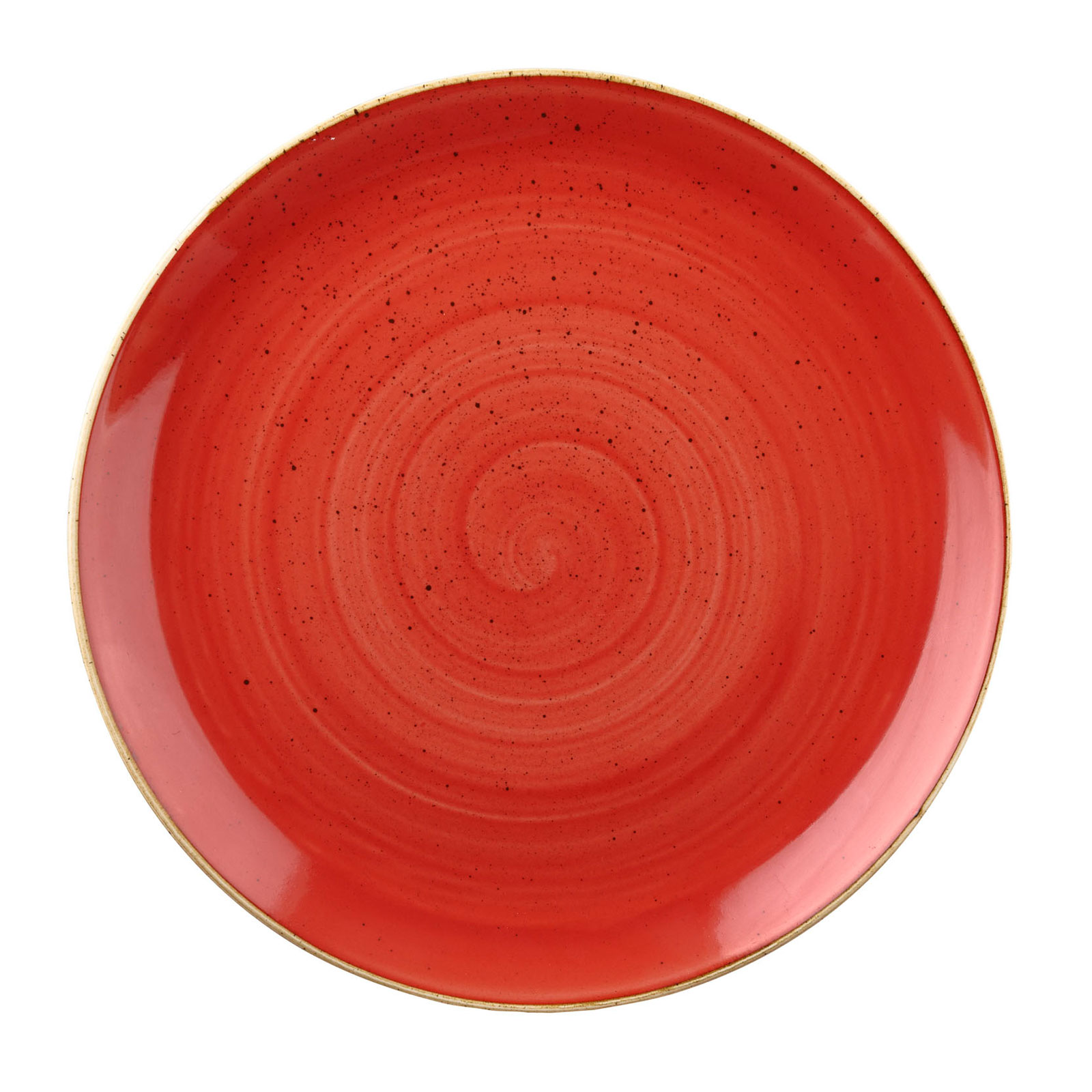 Churchill, Stonecast : Berry Red - Teller flach Coup, 28,8 cm