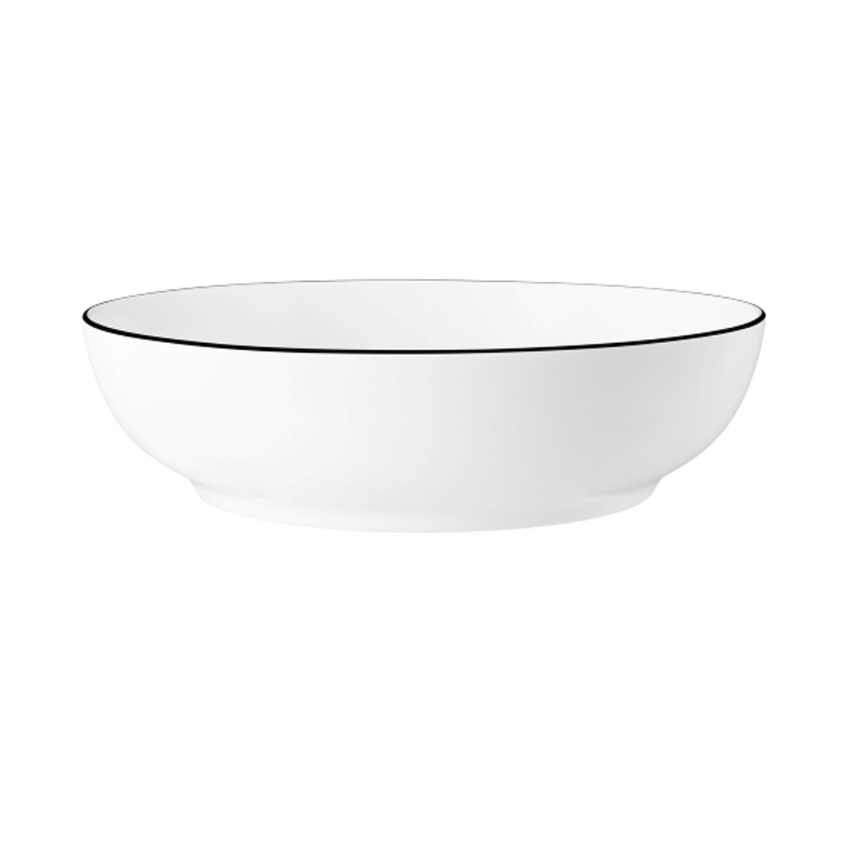 Seltmann Weiden, Modern Life : 10826 Black Line - Foodbowl, 25 cm/ 2,35 ltr.