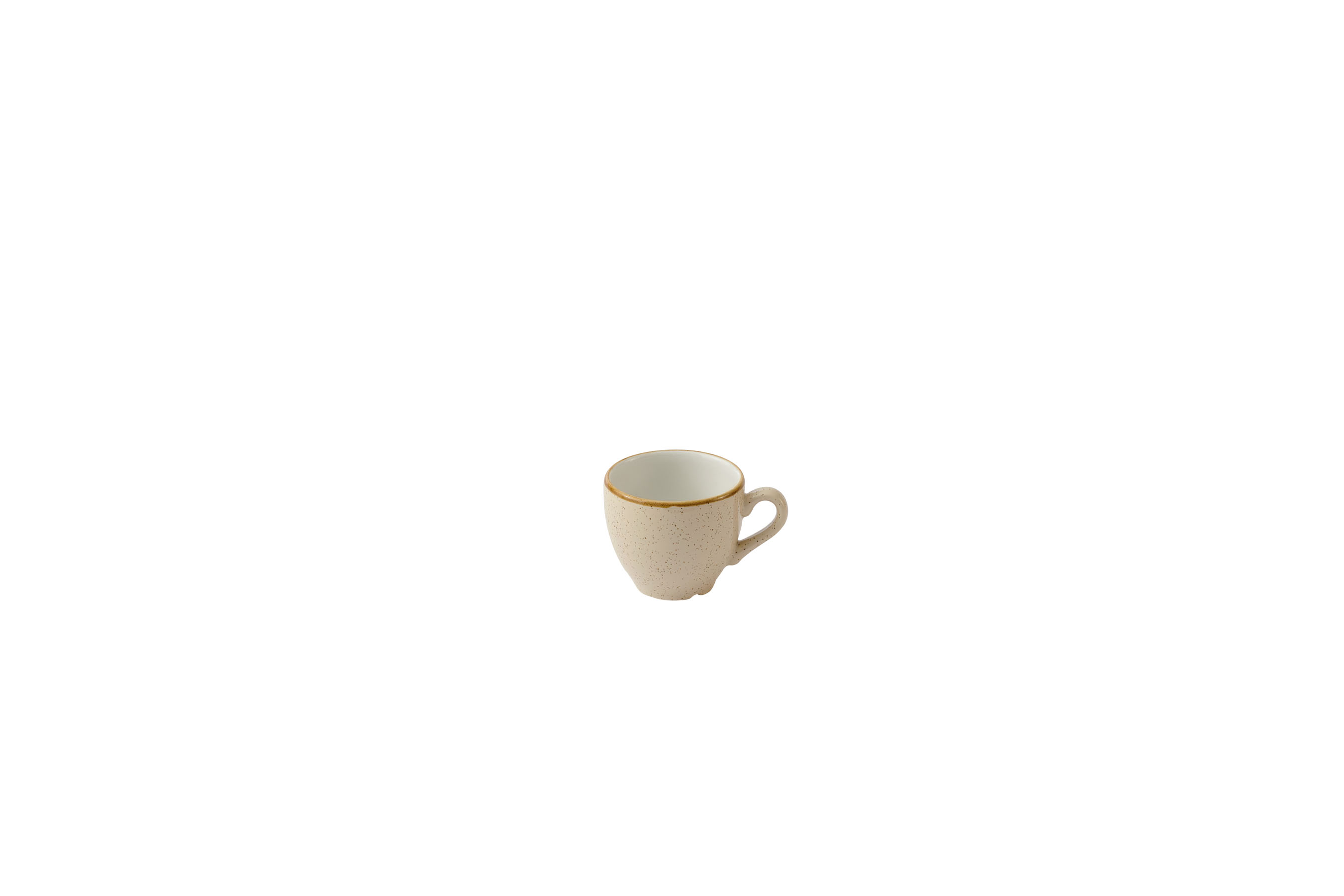 Churchill, Stonecast : Nutmeg Cream - Espresso-Obere, 6,5 x 5,5 cm/ 0,1 ltr.