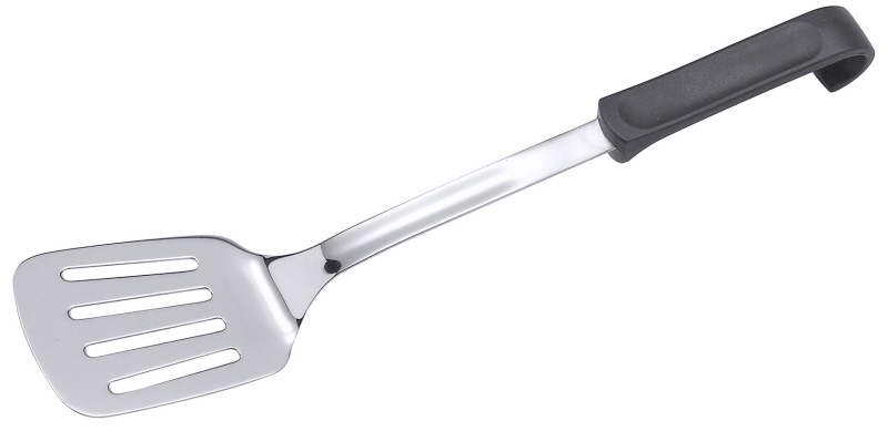 Bratenwender BUFFET NOIR, Edelstahl, 7,5 x 9,5 cm, Stiellänge: 35 cm