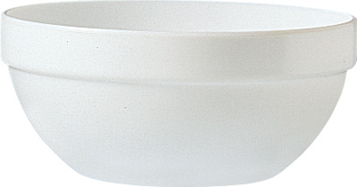 Arcoroc, Restaurant - Stapelschale rund, uni, weiss, 17 cm/ 0,9 ltr.