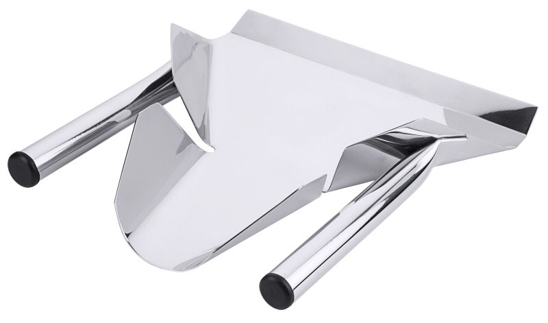 Pommes frites-Schaufel, mit zwei Handgriffen, 23 x 21 cm, Stiellänge: 14 cm