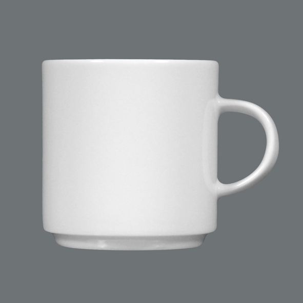 Seltmann Weiden, Savoy - Milchtasse-Obere, stapelbar, uni, weiss, 0,22 ltr.