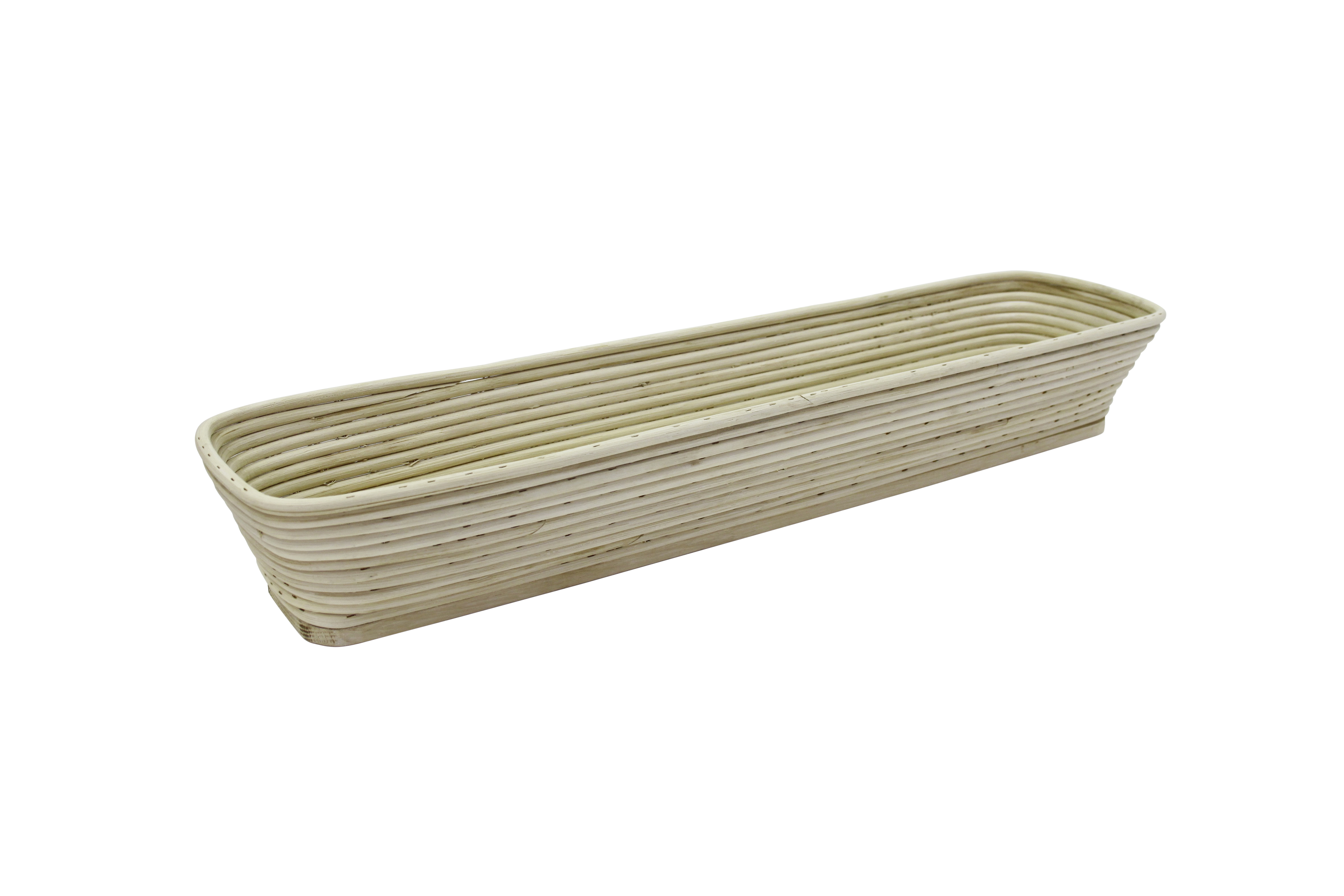 Brotform, Gärkorb lang, eckiger Kopf 650 x 160 mm, 6000 g