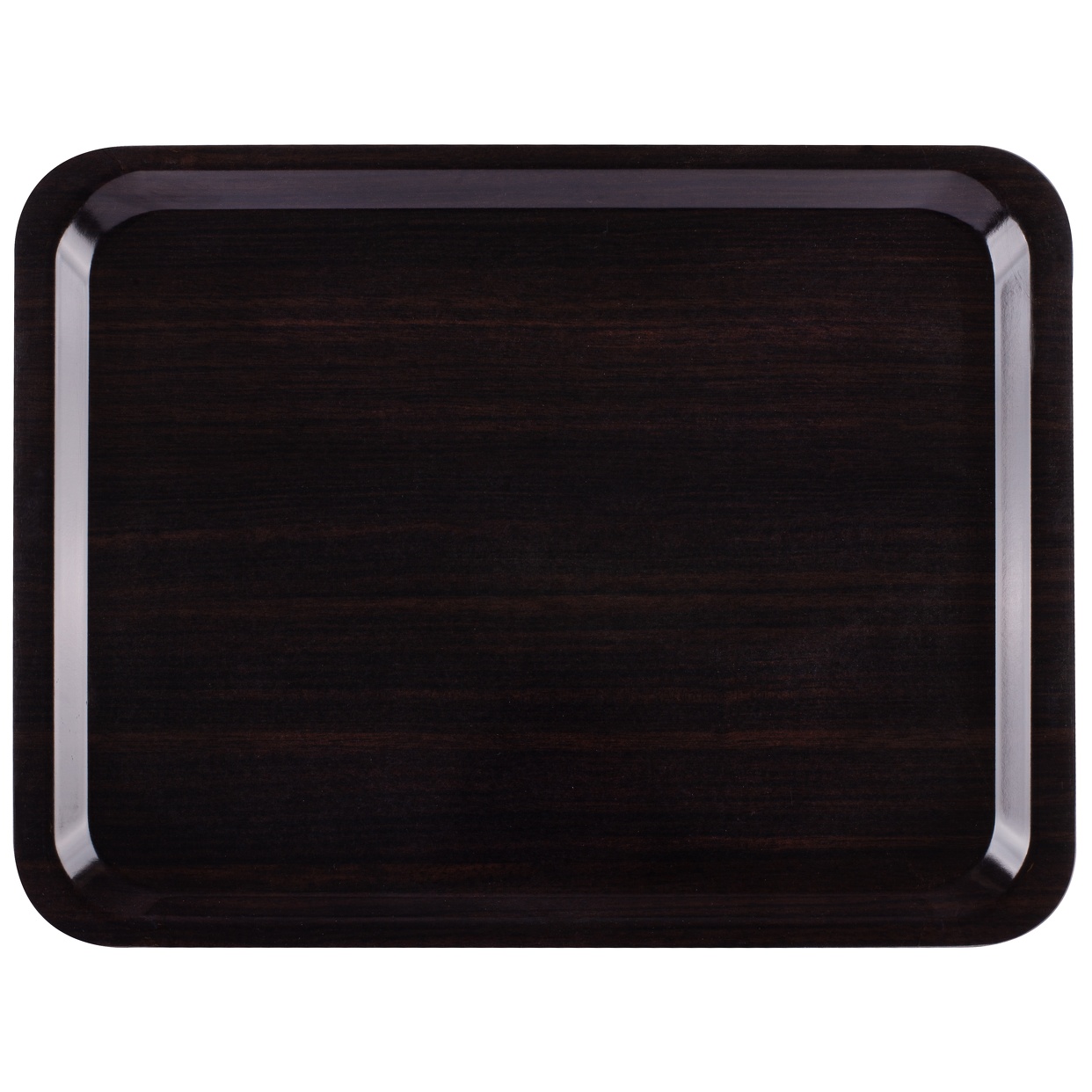 Craft Tray, Casino, Laminat, Dark Wood, L: 43 cm, B: 33 cm, H: 2,3 cm