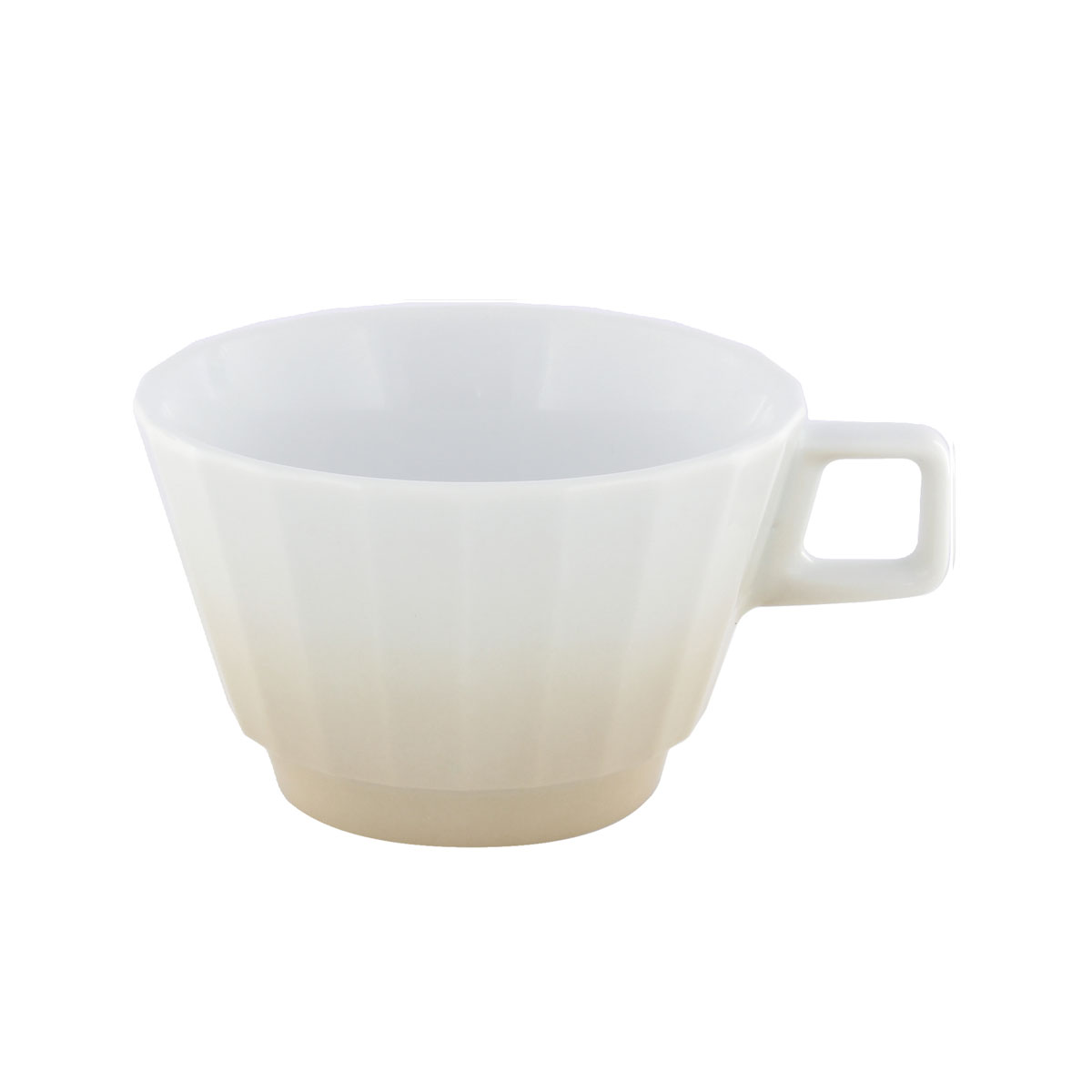 Bauscher, Edge : Gradient Beige 700746 - Milchkaffee-Obere konisch, 0,35 ltr.
