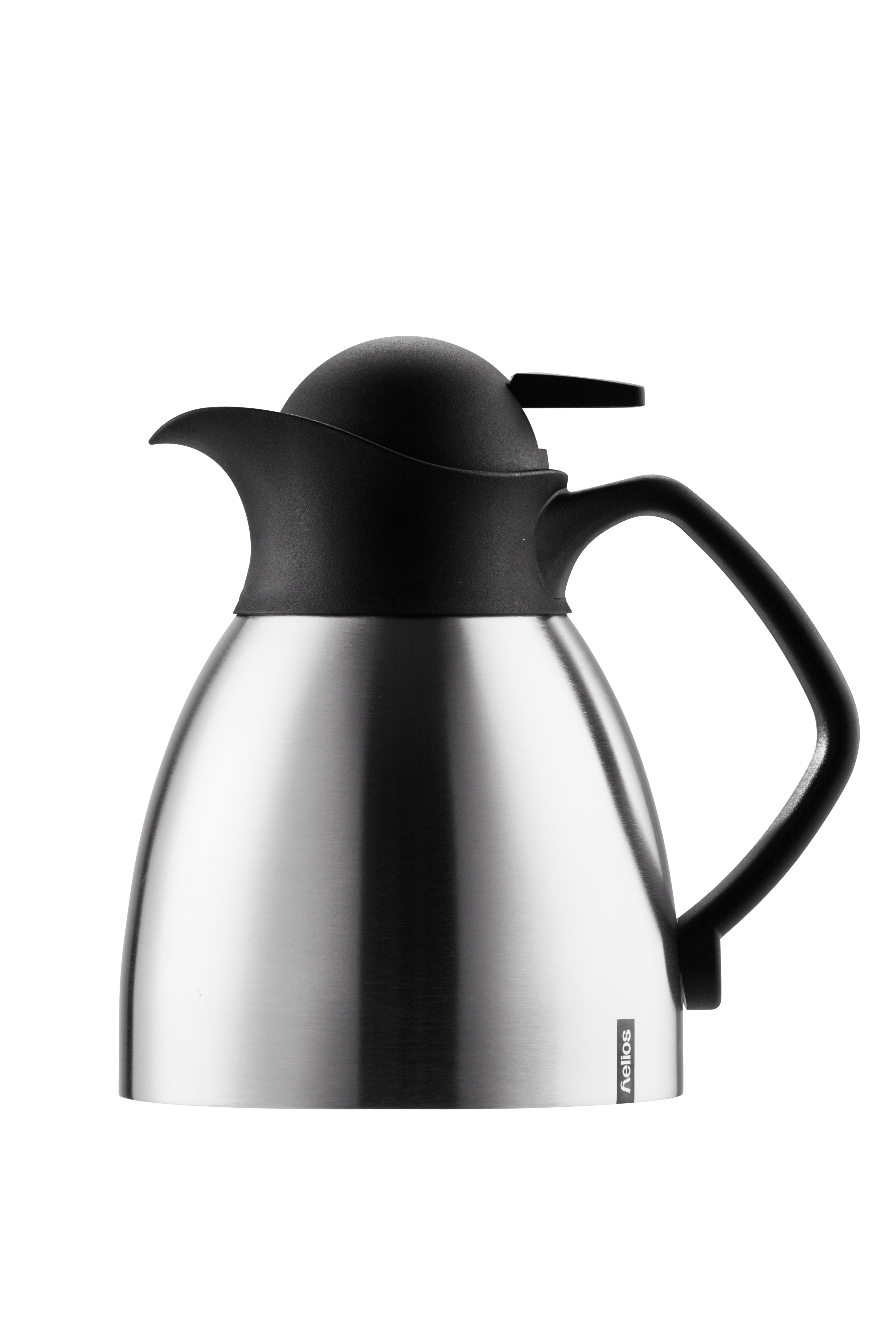 Isolierkanne Helios Enduro Push, Inhalt: 0,6 ltr., Edelstahl/ Kunststoff