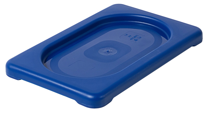 GN-Deckel Polypropylen 1/9 für Serie 5519, 17,6 x 10,8 cm, Fb. blau