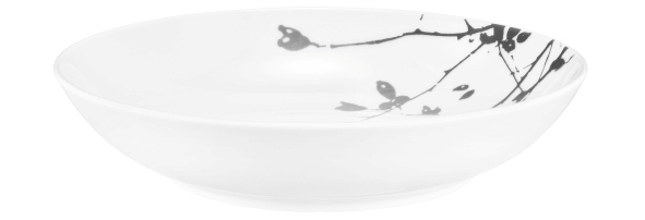 Seltmann Weiden, Liberty : Dark Rose Hip - Suppenteller rund, 21 cm