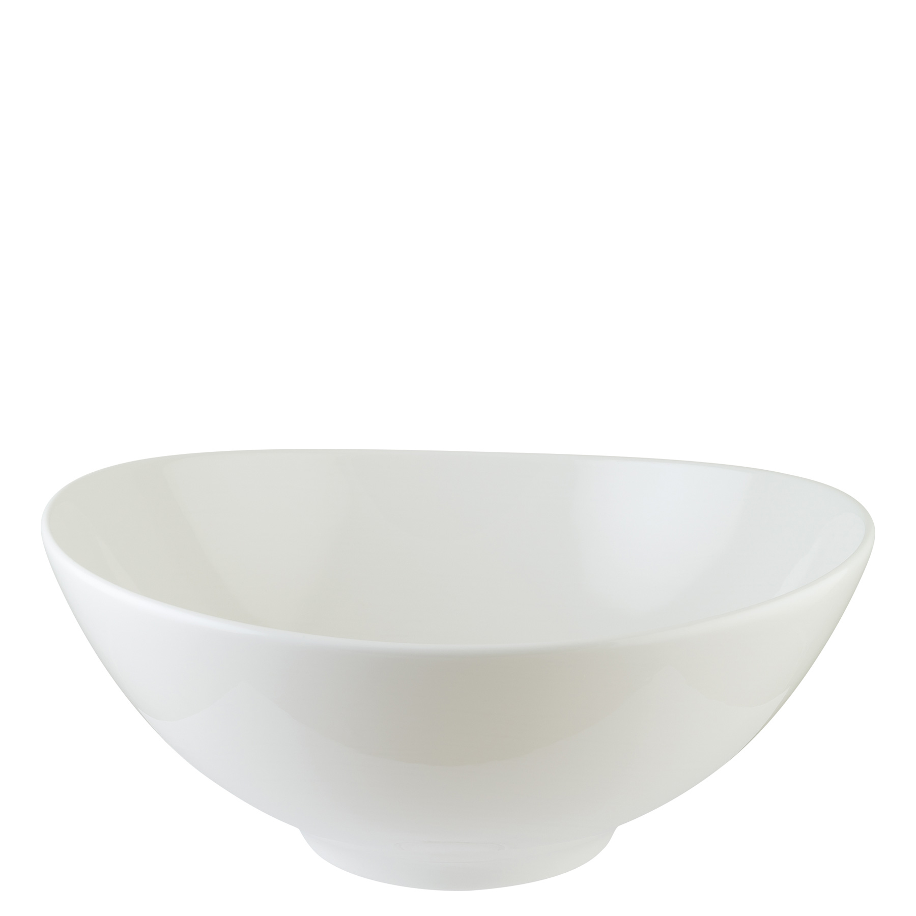Agora, Cream : Schüssel asymmetrisch 25 cm/ 2,1 ltr.
