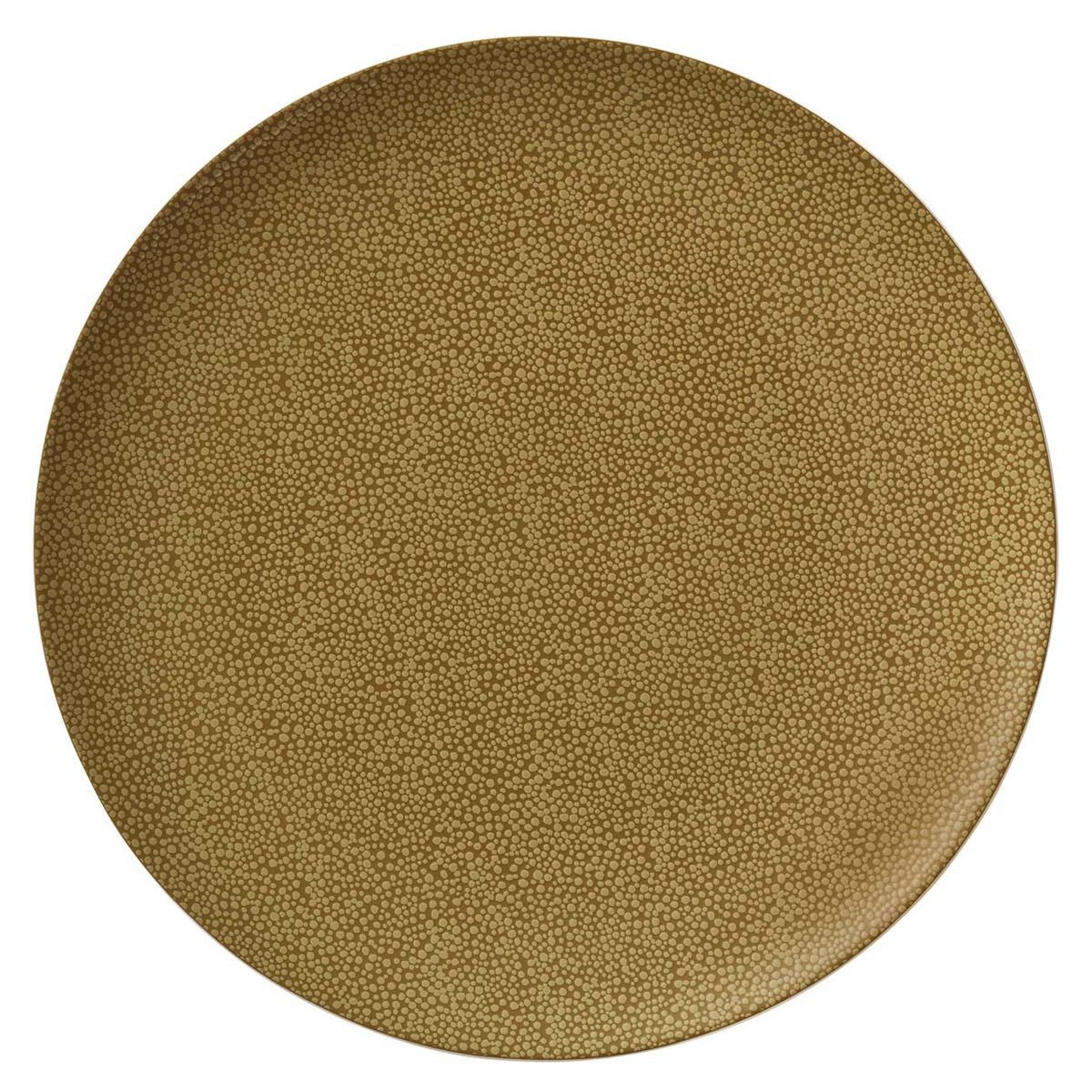 Bauscher, Purity : 425688 Pearls Olive - Teller flach Coup, bonewhite, 31 cm