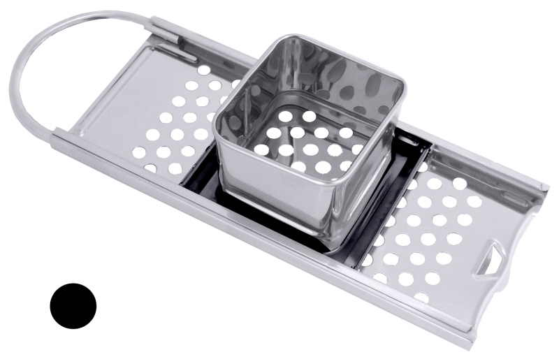 Spätzlehobel für kurze Knöpfle, Edelstahl, 33 x 11 cm