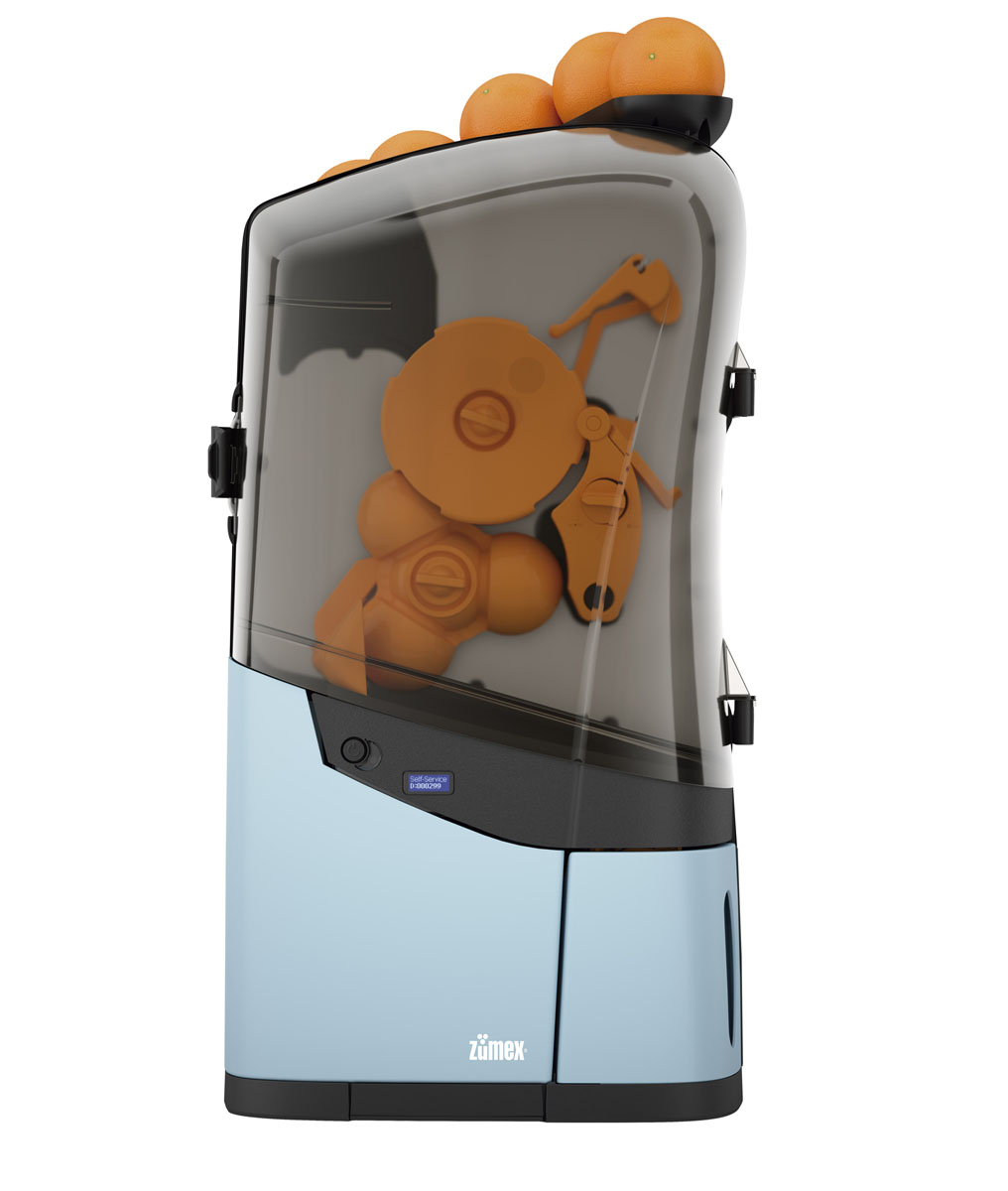 ZUMEX - MINEX, Saftpresse für Früchte 6,5 - 7,8 cm, 38,3 x 36,8 x 71,2 cm, Farbe: Black