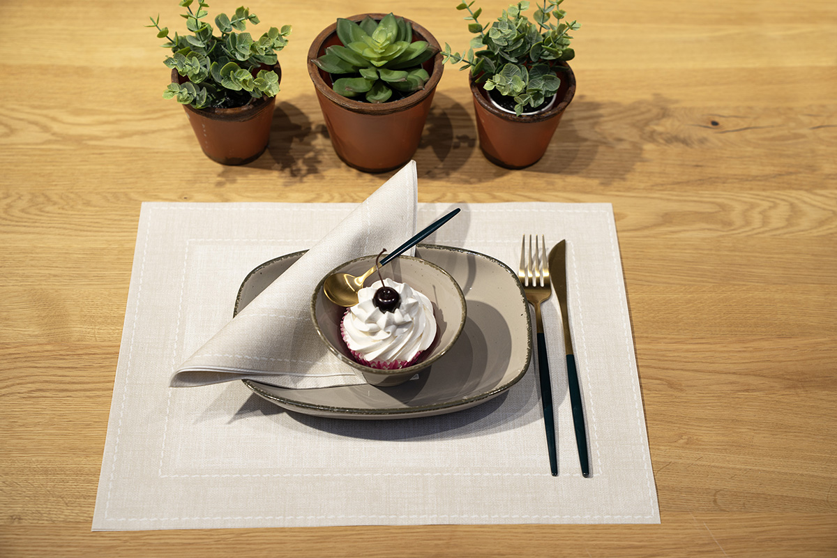 Servietten - ZIONE Linclass-Premium 40 x 40 cm