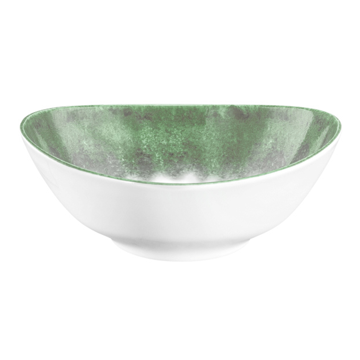 Seltmann Weiden, Modern Life : 58270 Batik Matcha - Schüssel oval 5239, 21 cm/ 1,00 ltr.