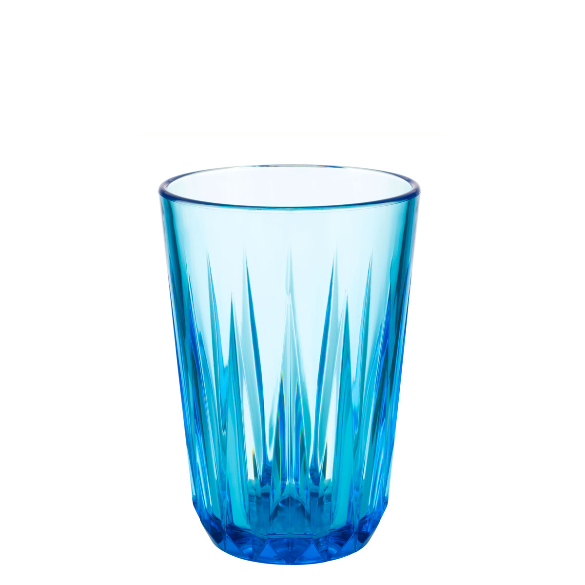 Trinkbecher Crystal, Tritan, D: 8 cm, H: 12,5 cm, I: 0,30 ltr., Farbe: blue