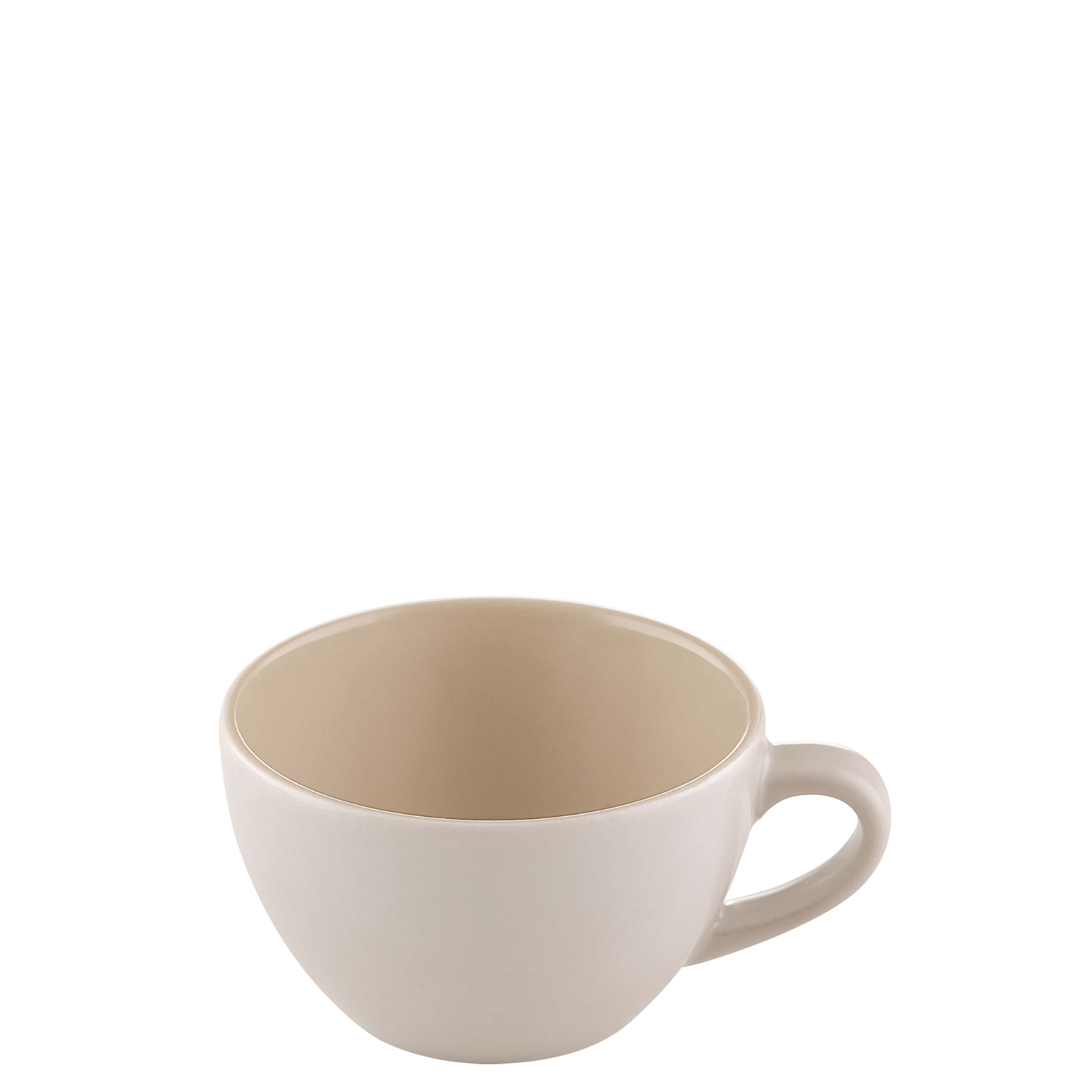 Bauscher, Sandstone : Dekor 700561 Beige Uni - Espresso-Obere nieder 0,09 ltr.