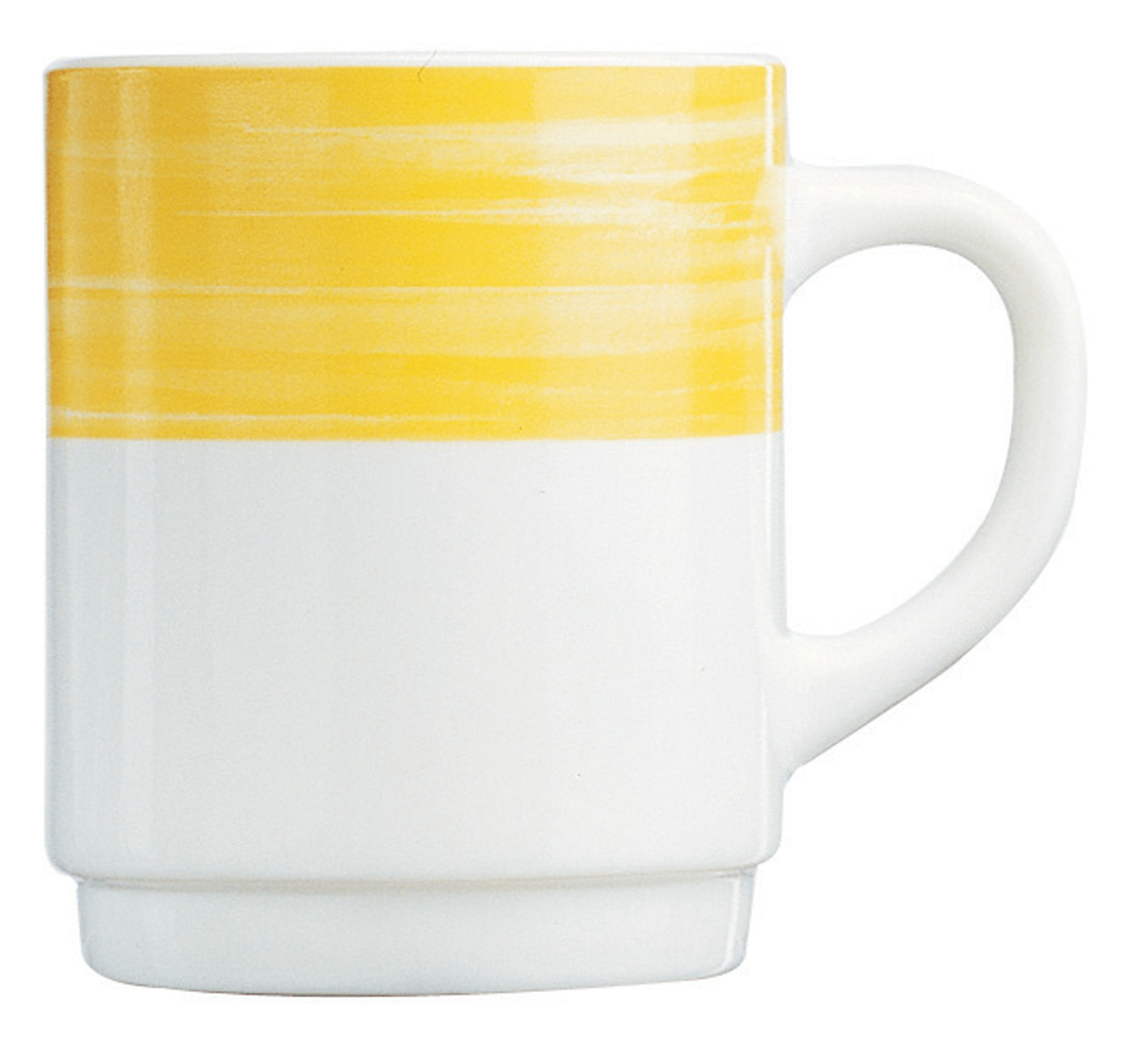 Arcoroc, Brush Gelb - Kaffeebecher, 0,25 ltr.