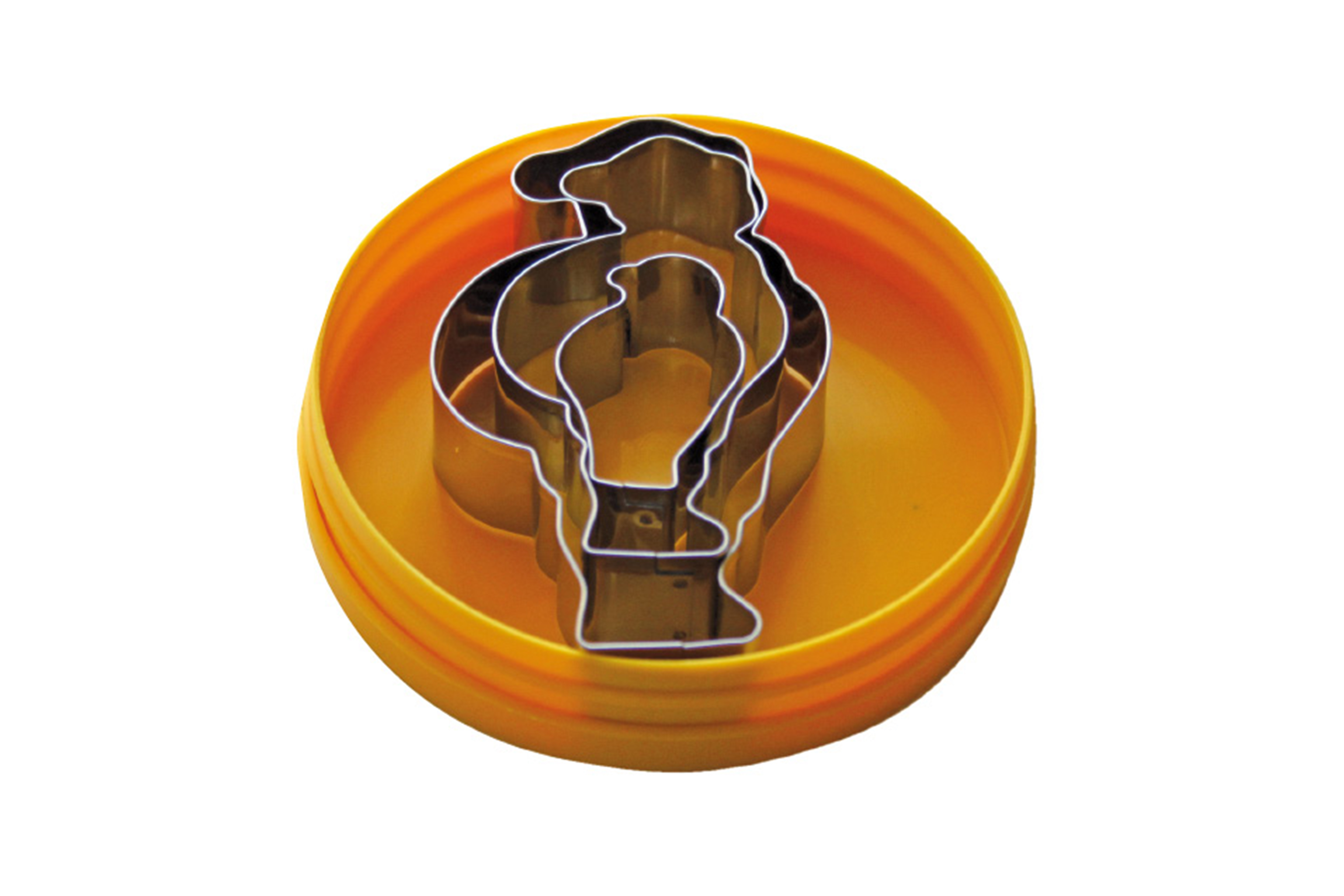 Dekor-Ausstecher im Satz Nikolaus 3-teilig, Edelstahl