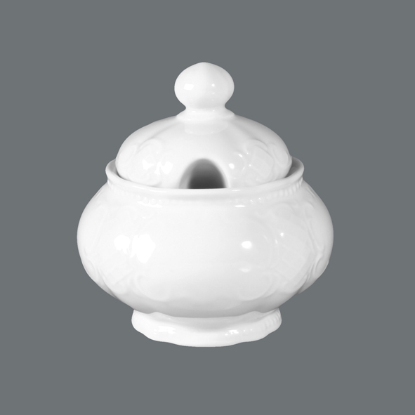 Seltmann Weiden, Salzburg - Zuckerdose 2, weiss uni, 0,20 ltr.