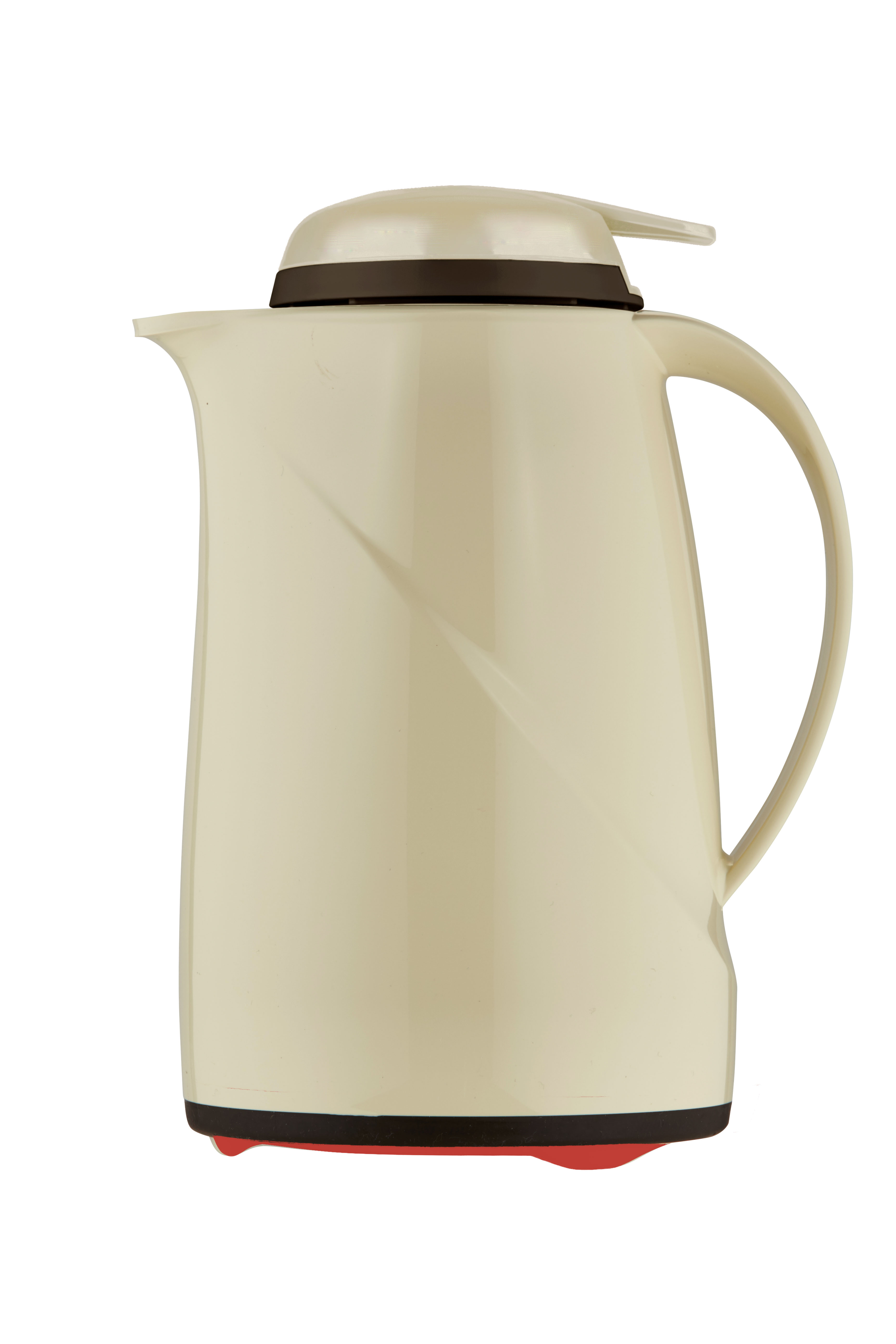 Isolierkanne Helios Wave Push Mini, Inhalt: 0,6 ltr., Farbe: vanille