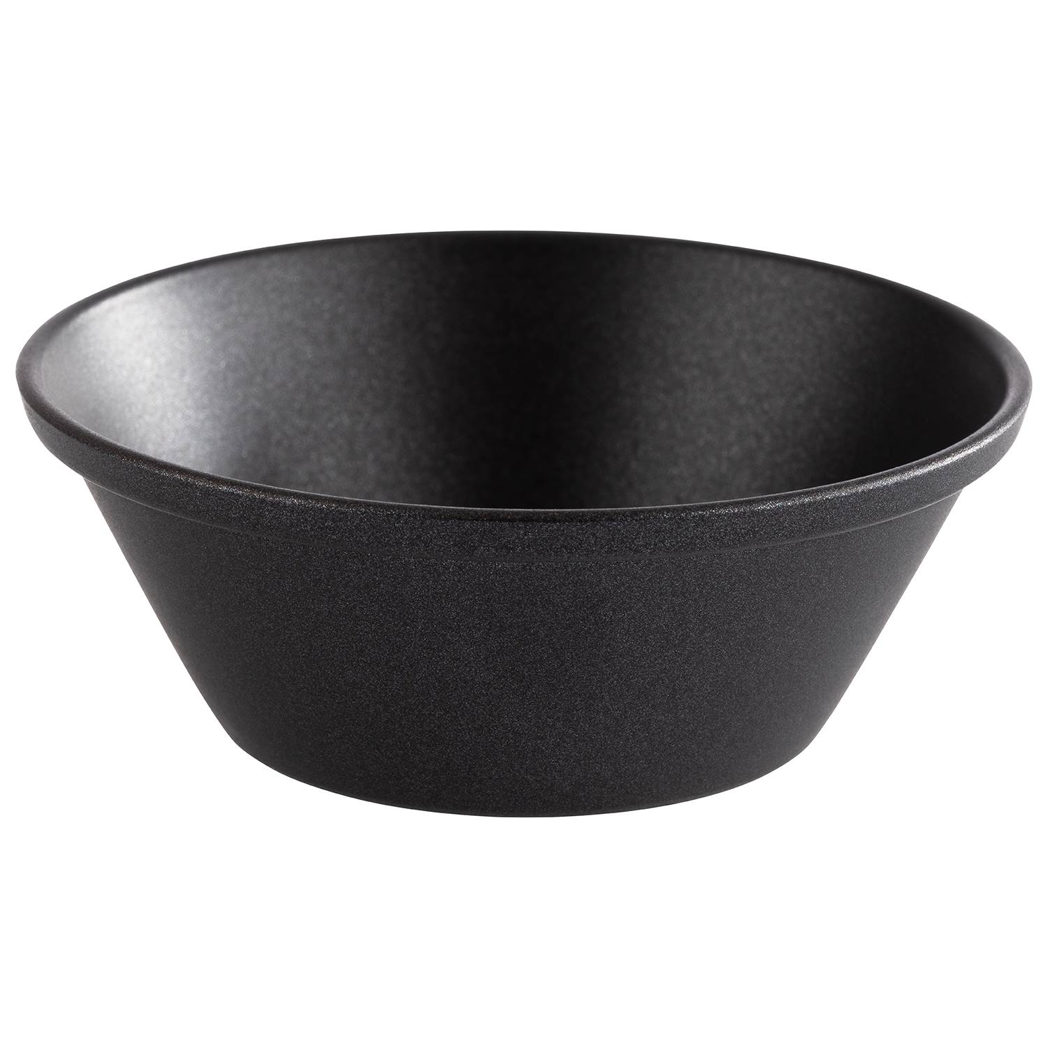 Dip-Schälchen, 6er-Set, Edelstahl, D: 6 cm, H: 2,5 cm, I: 40 ml, Fb. Grey Black