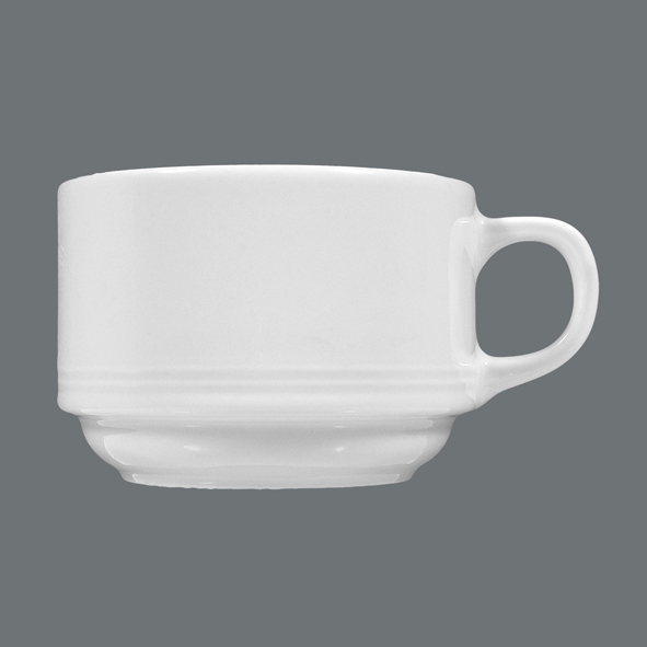 Seltmann Weiden, Imperial - Kaffee-Obere 1, stapelbar, weiss, uni, 0,18 ltr.