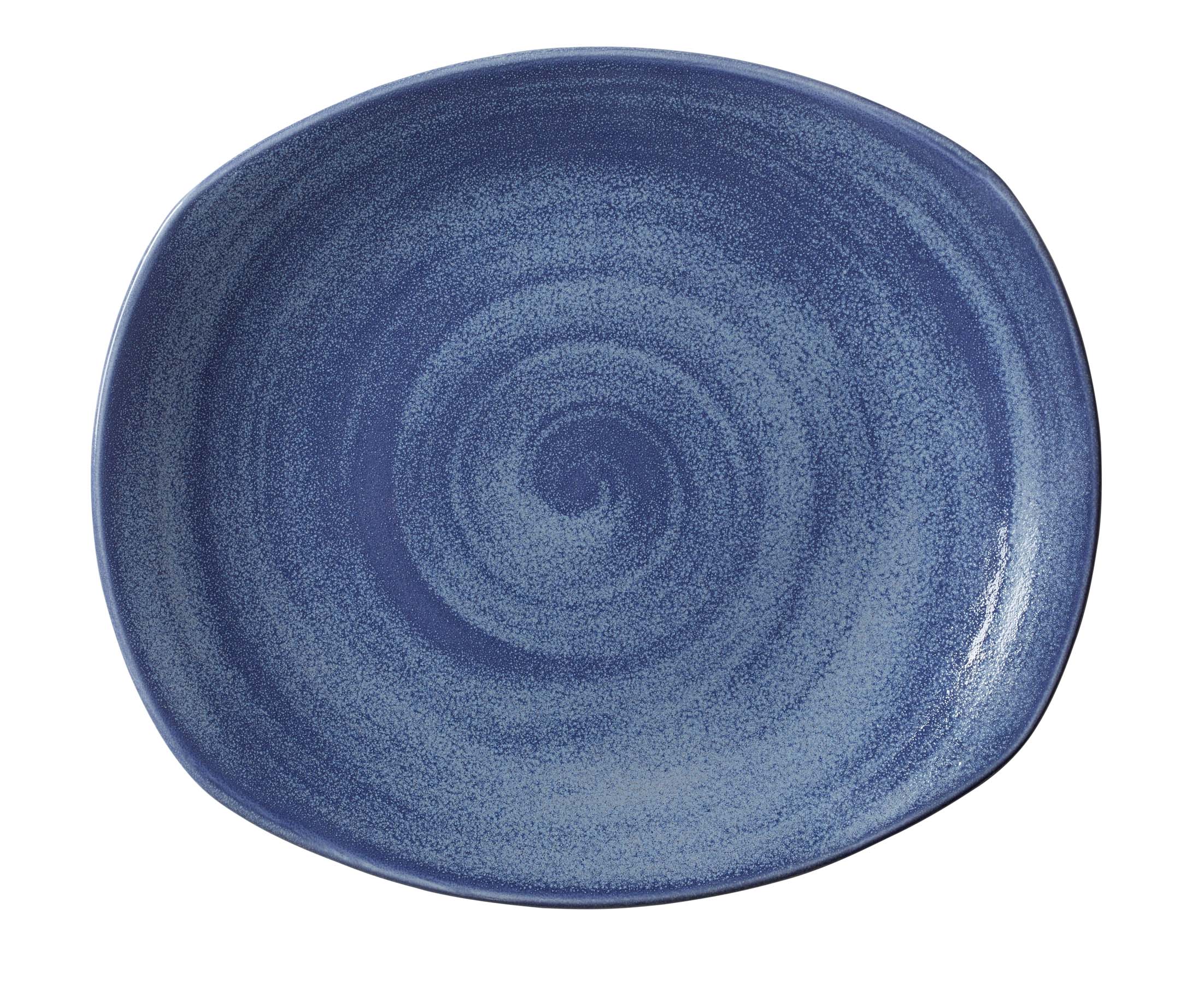 Steelite, Revolution : Bluestone 1777 - Teller oval Coup, 30,5 cm