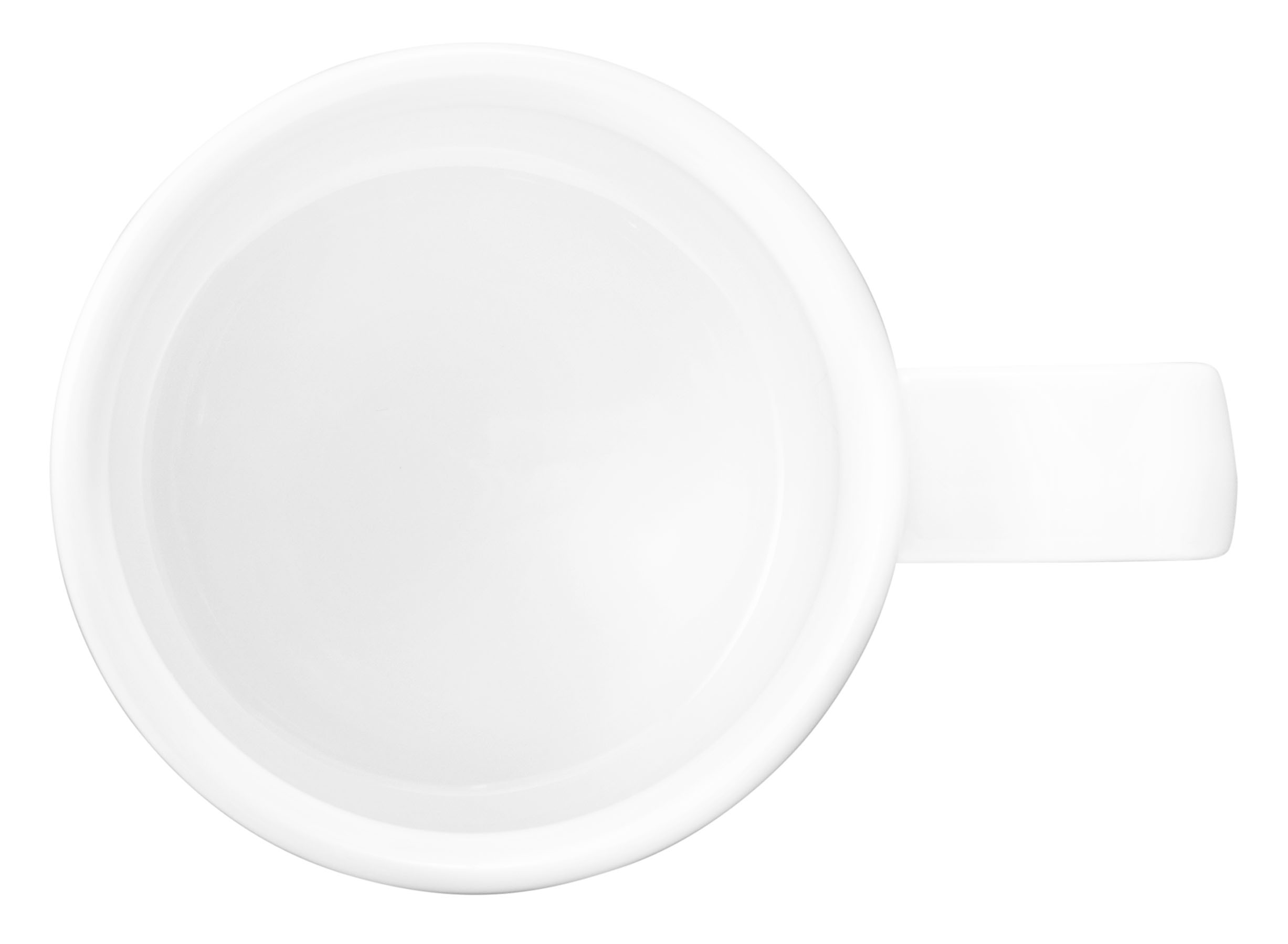 Seltmann Weiden, Good Mood - Kaffeebecher m. Hkl. stpb., uni, weiss, 0,28 ltr.