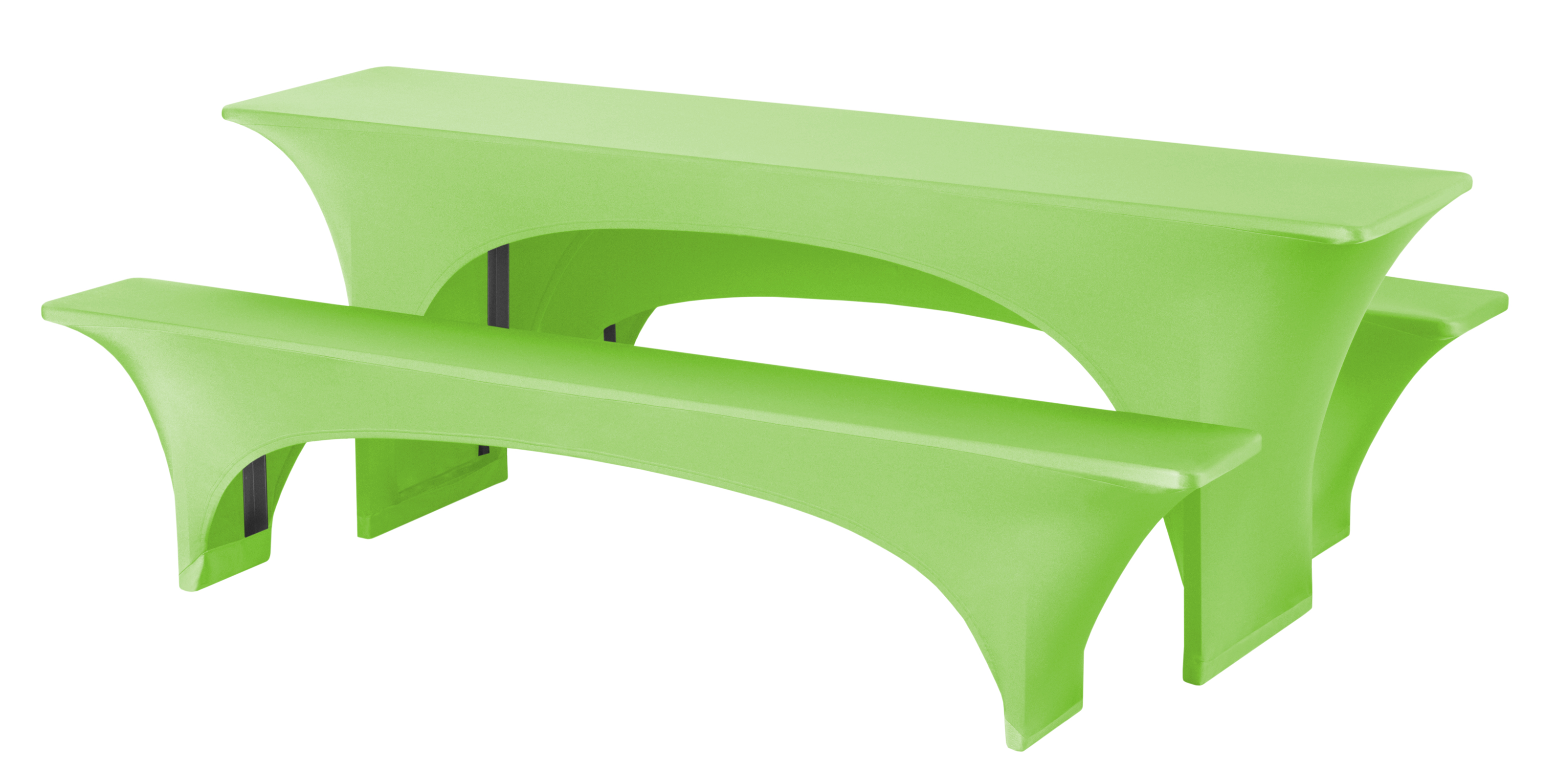 Biertischgarnitur Fortune, 3-teilig, Easy Jersey 210 g/ m²