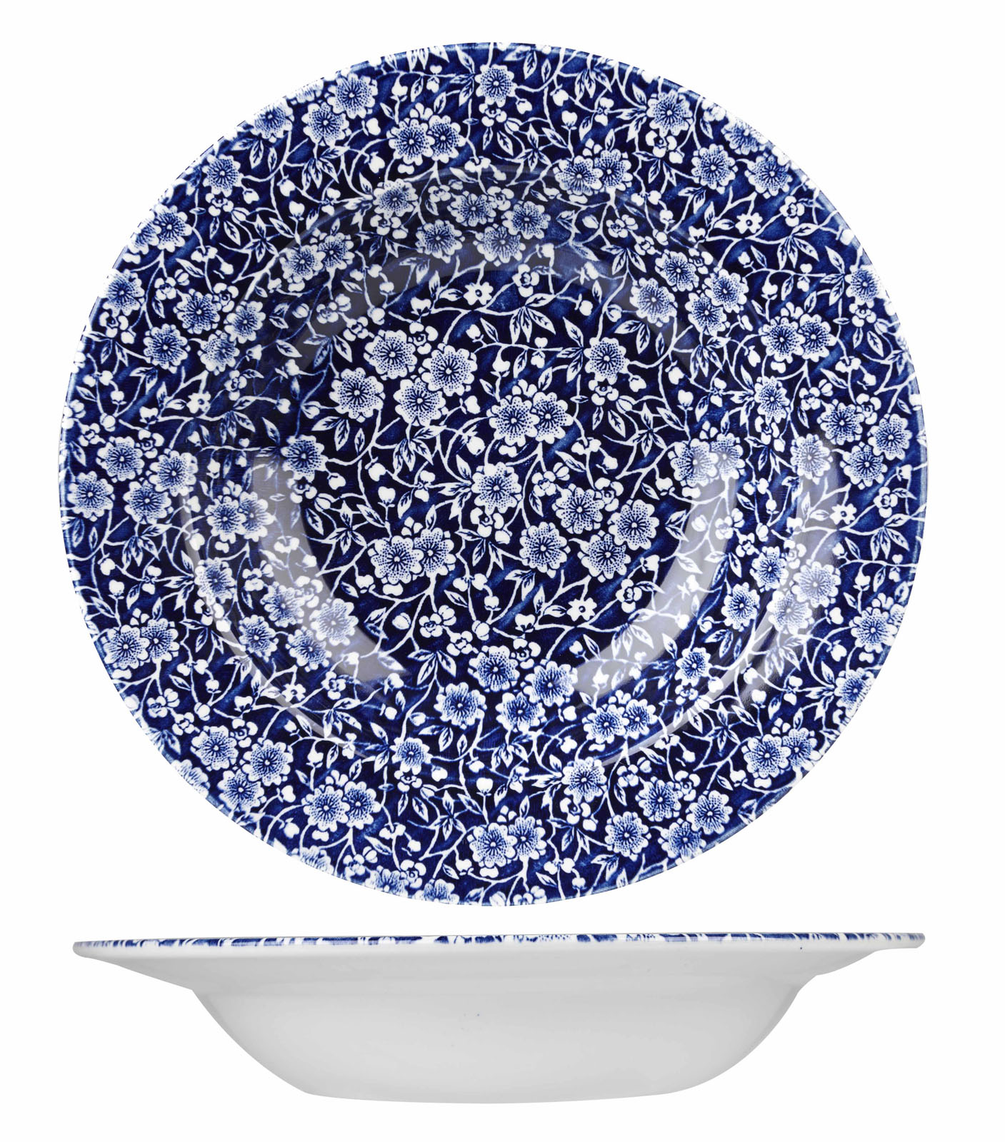 Churchill, Vintage Prints : Willow Victorian - Teller tief Fahne 24,9 cm/ 0,50 ltr.