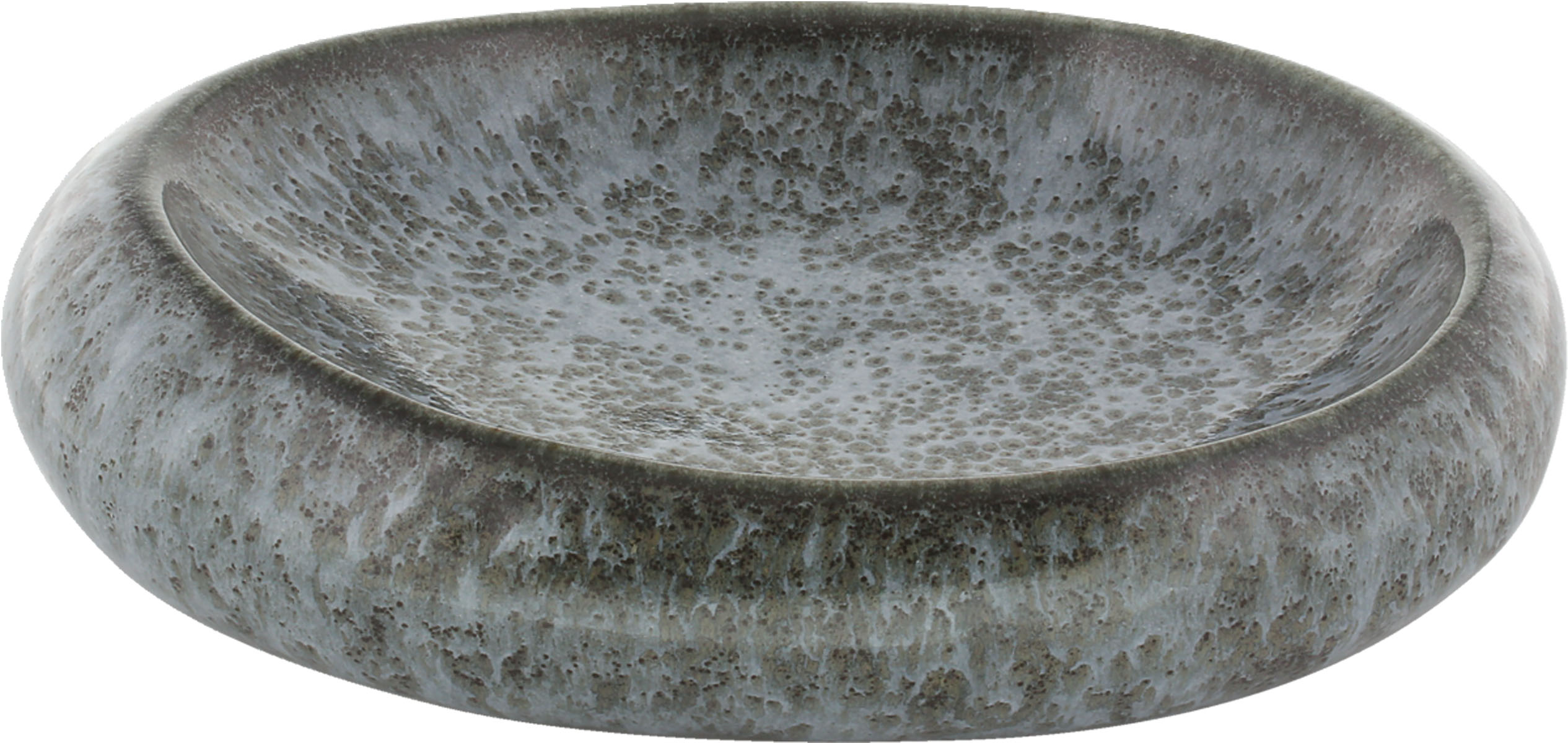 Playground, Steinzeug - BLUE PEARL : Schüssel, oval, 23 x 17 cm/ 0,39 ltr.