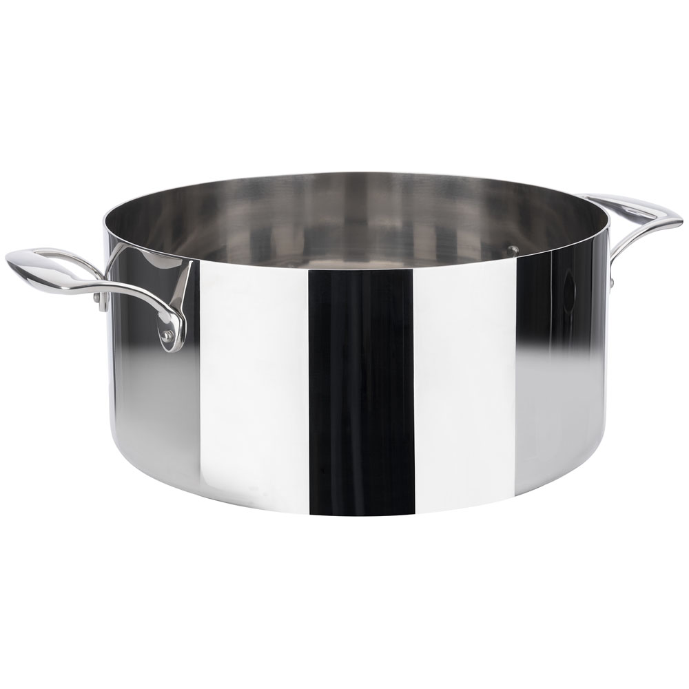 Chafing Dish, 4-tlg. Set, D: 30,5 cm, H: 17,5 cm, 18/8 Edelstahl