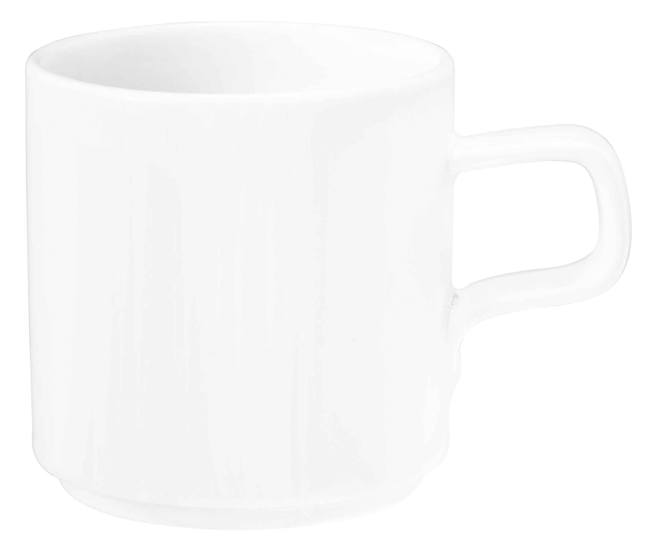 Seltmann Weiden, Good Mood - Kaffeebecher m. Hkl. stpb., uni, weiss, 0,28 ltr.