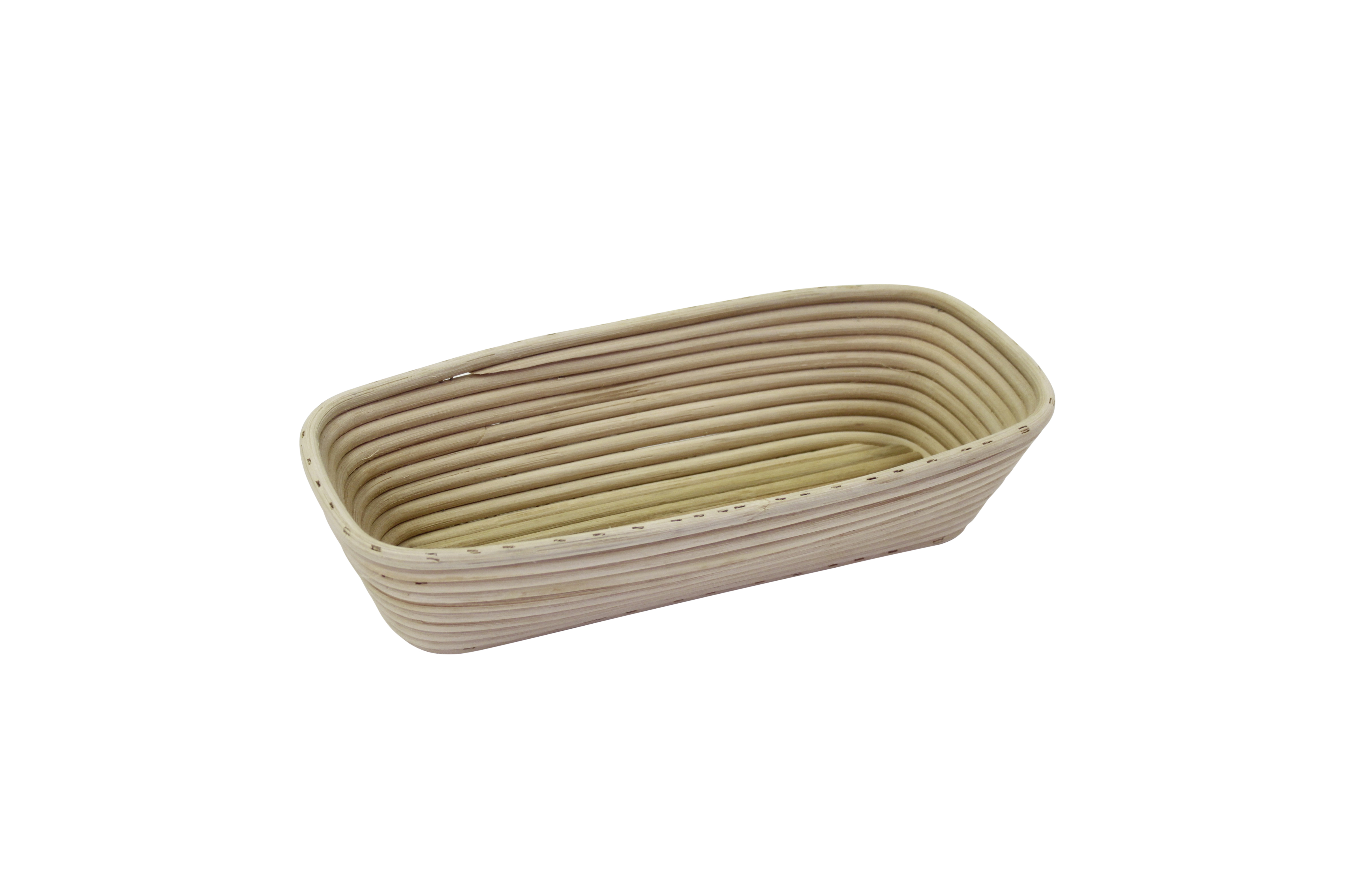 Brotform, Gärkorb lang, eckiger Kopf 320 x 130 mm, 1000 g